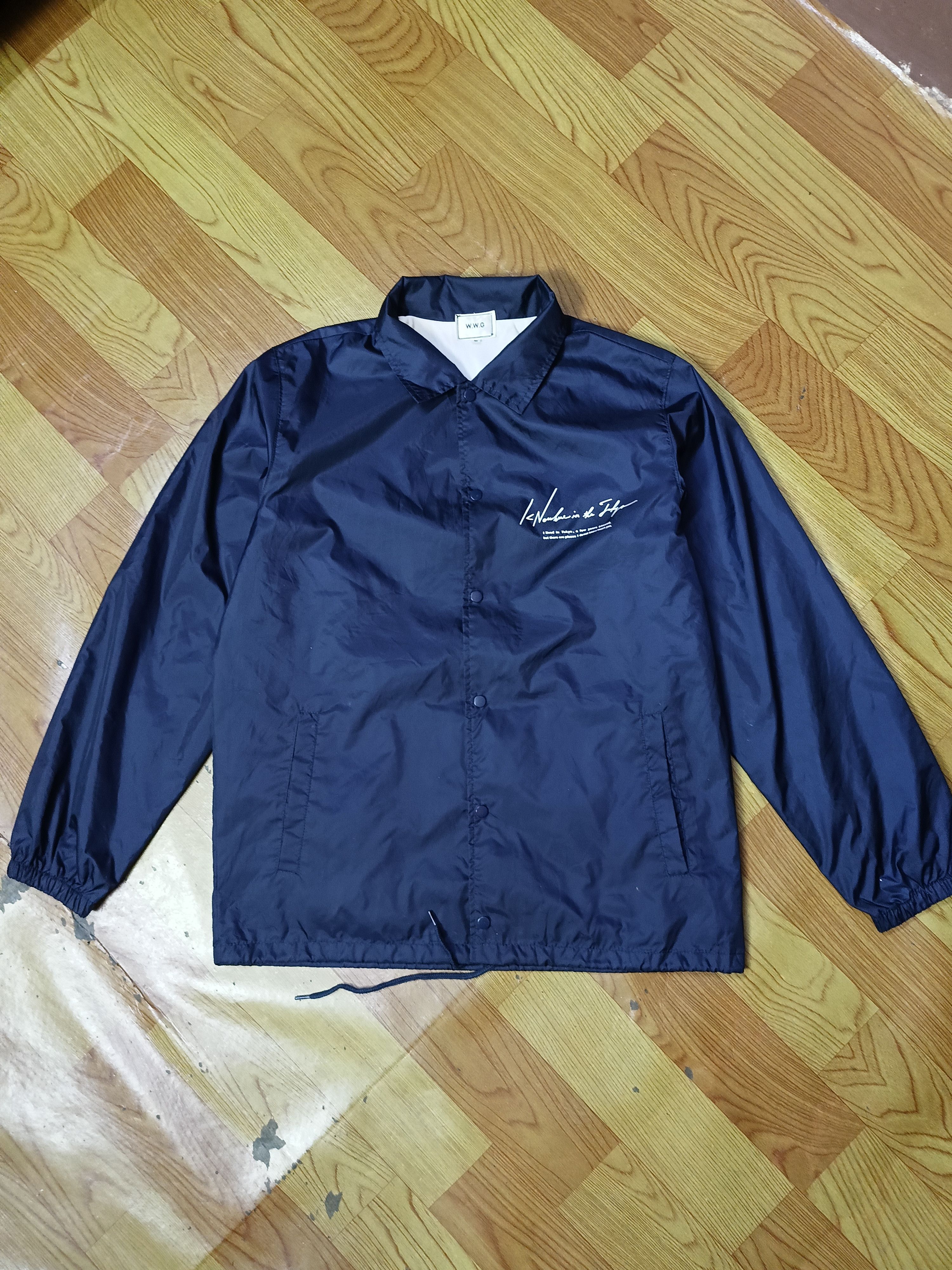 Japanese Brand W.w.g who's who galery Tokyo coach jacket Size US M / EU 48-50 / 2 - 1 Thumbnail