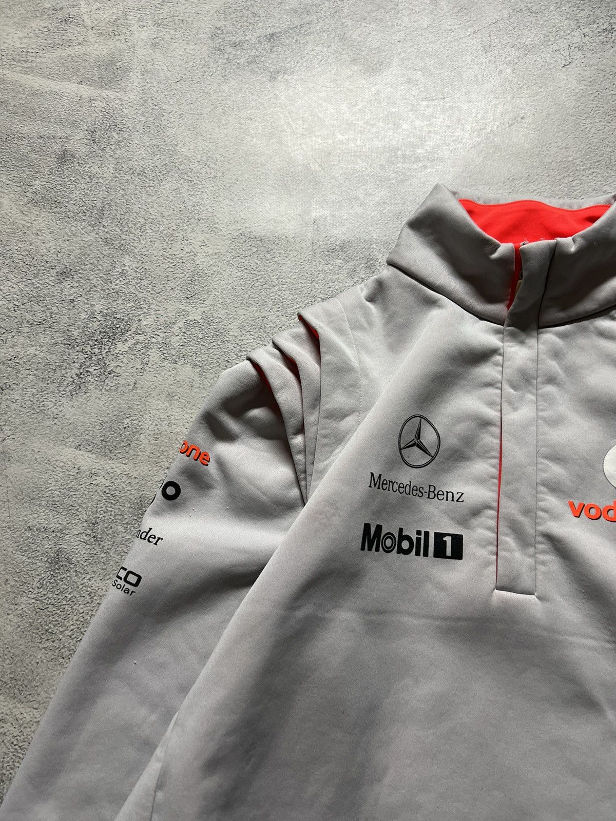 Vintage Y2k McLaren Mersedes Racing Soft Shell Jacket🤍 00’s