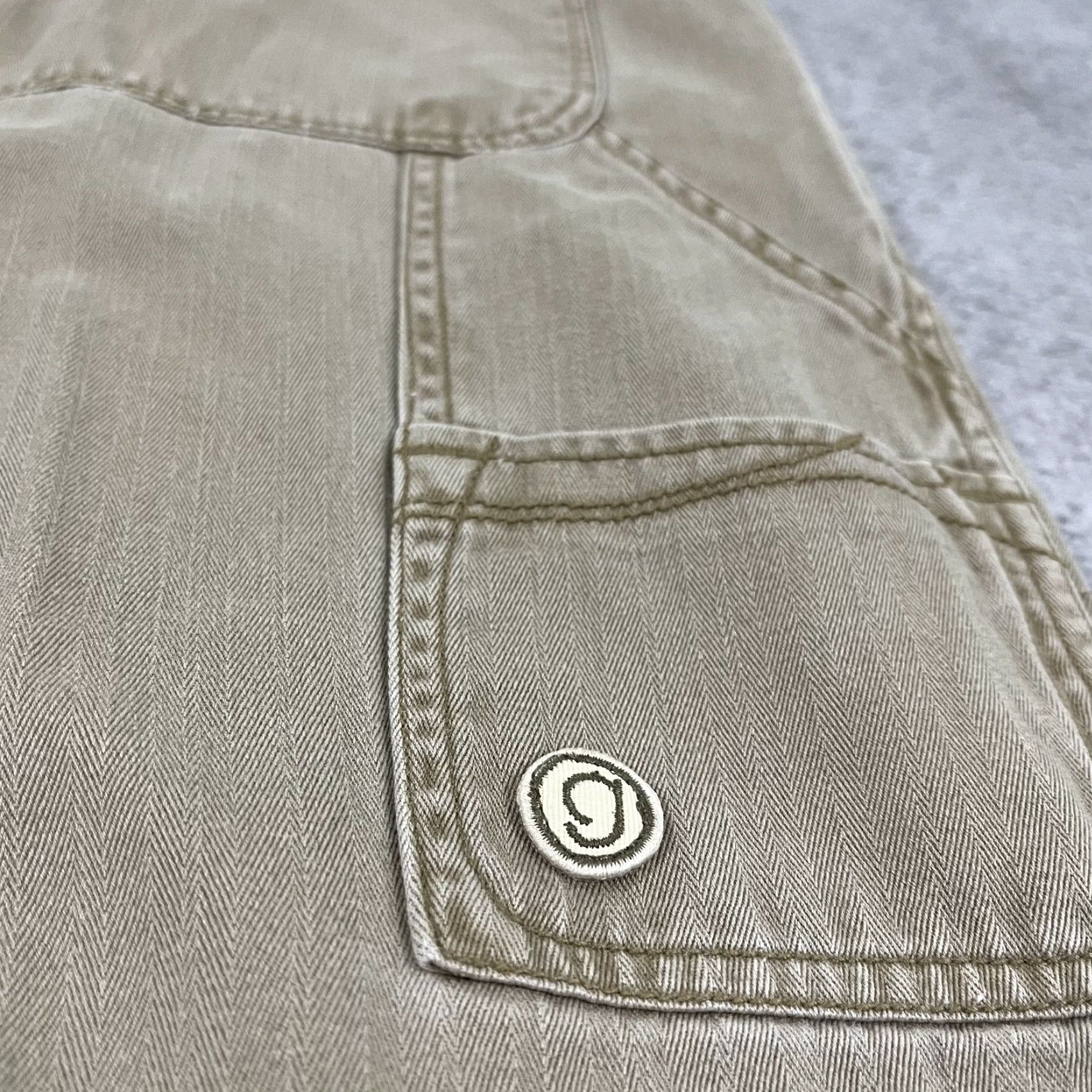 Gramicci Gramicci Pants Mens 36x31 Straight Leg Khaki Beige Outdoor Utility Cotton Canvas Regular Rise Mid 10-12 In 5-Pocket Mens Clothing Men Size US 36 / EU 52 - 3 Thumbnail