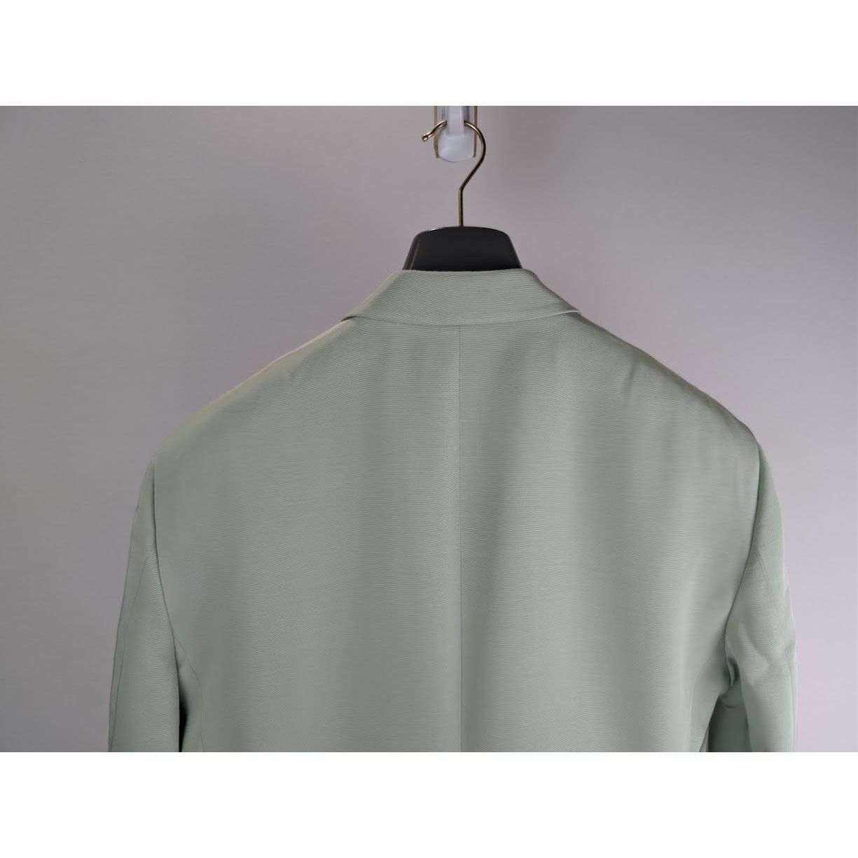 Tom Ford o1rshd1 Double Breasted Jacket in Light Green Size US M / EU 48-50 / 2 - 12 Thumbnail