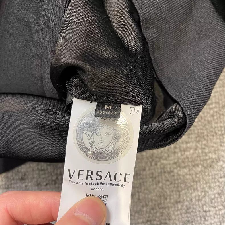 Versace Versace Main line Medusa skeletal silk zip jacket Size M / US 6-8 / IT 42-44 - 4 Thumbnail