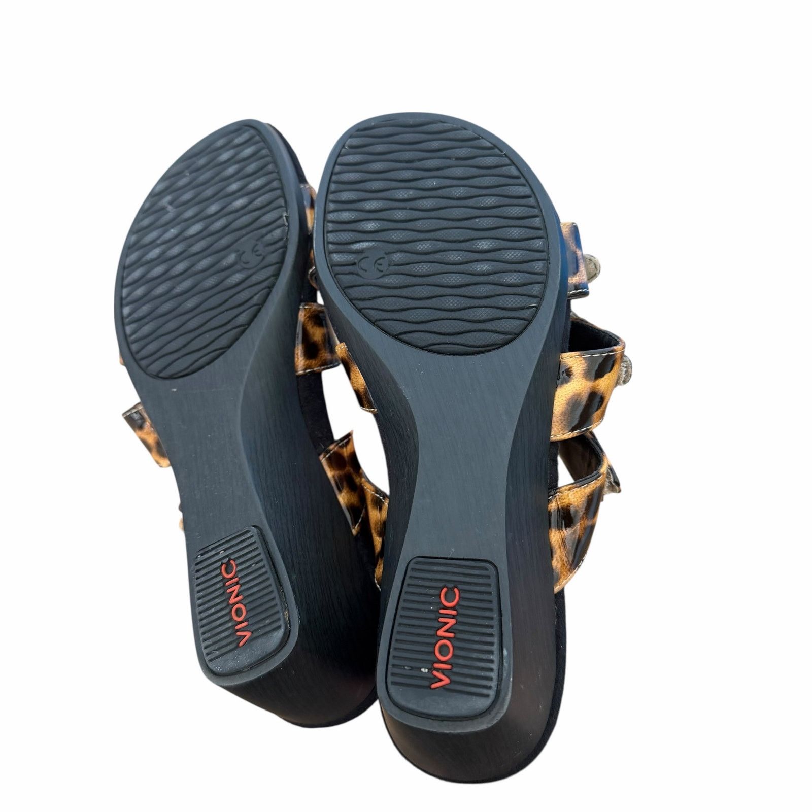 Vionic Vionic Dwyn Leopard Print Sandals Sz 5 Size US 5 / IT 35 - 6 Thumbnail