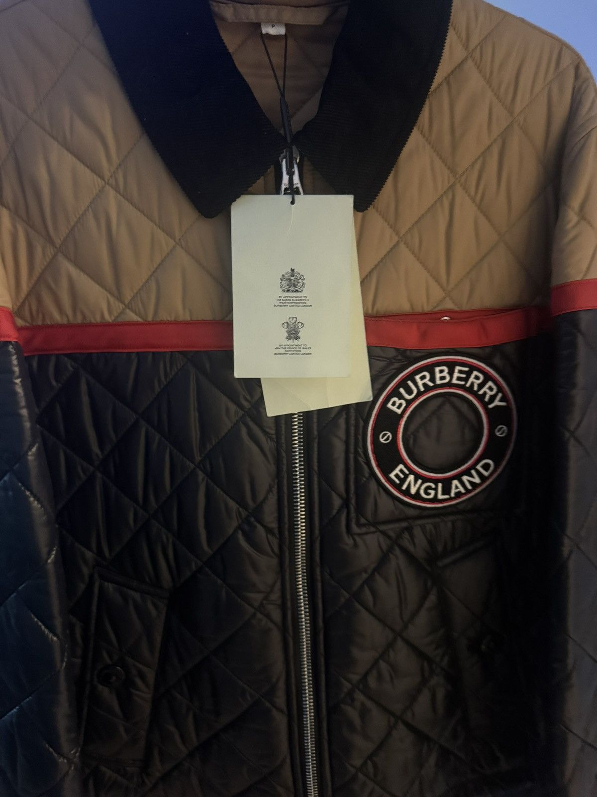 Burberry Burberry Woodside Colorblock Quilted Jacket Size US S / EU 44-46 / 1 - 2 Thumbnail