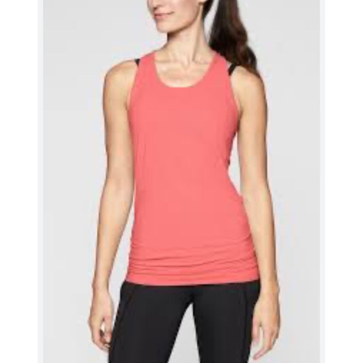 Athleta Athleta Speedlight Seamless Tank Top Coral Racerback S Size S / US 4 / IT 40 - 1 Thumbnail