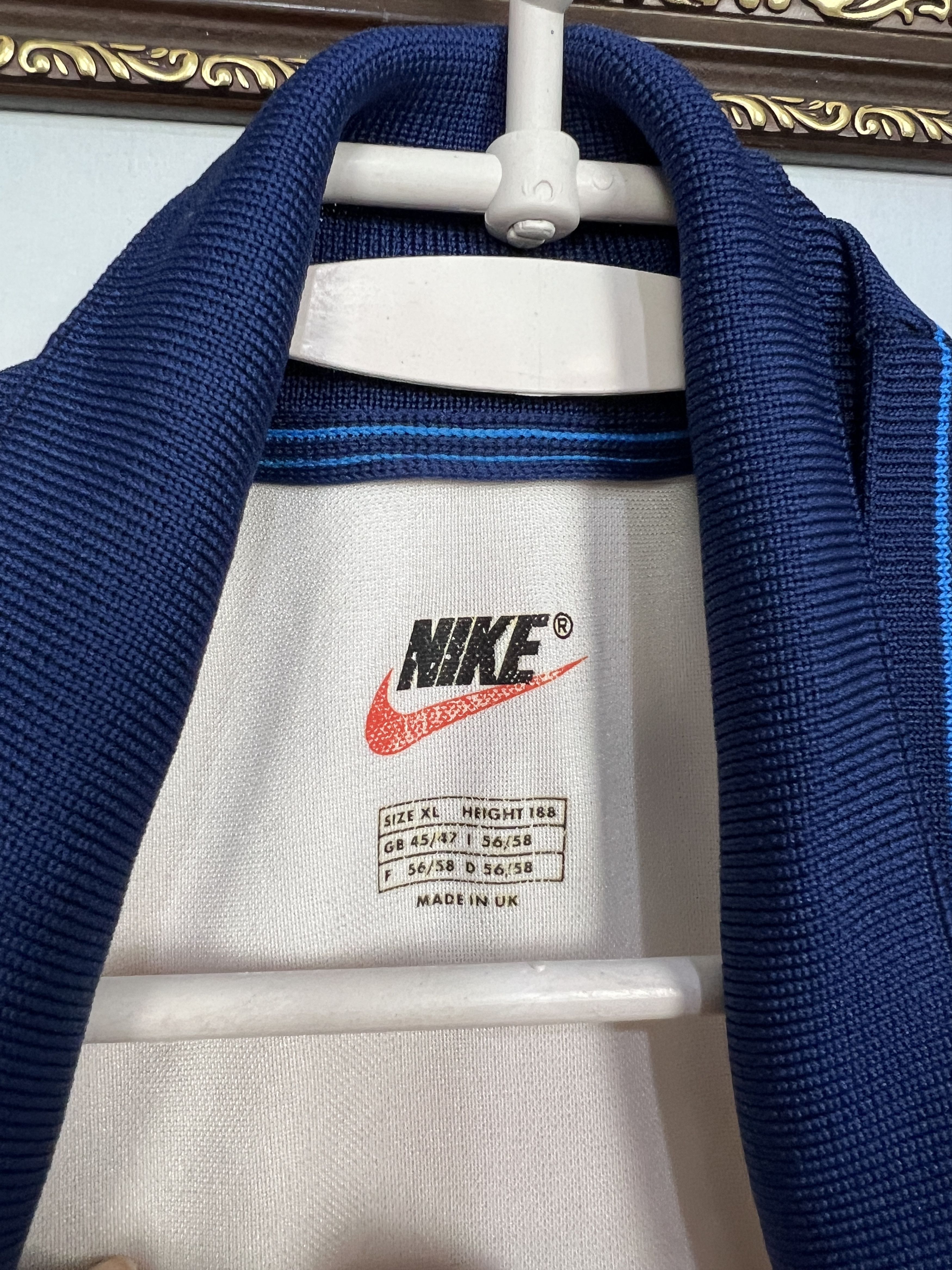 Nike Napoli football shirt Soccer Long Sleeve Maglia Jersey Size US XL / EU 56 / 4 - 6 Thumbnail