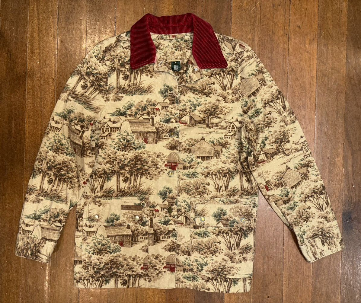 image of Lauren Ralph Lauren Lauren R.l Barn Field Jacket in Vintage Paint, Men's (Size Medium)