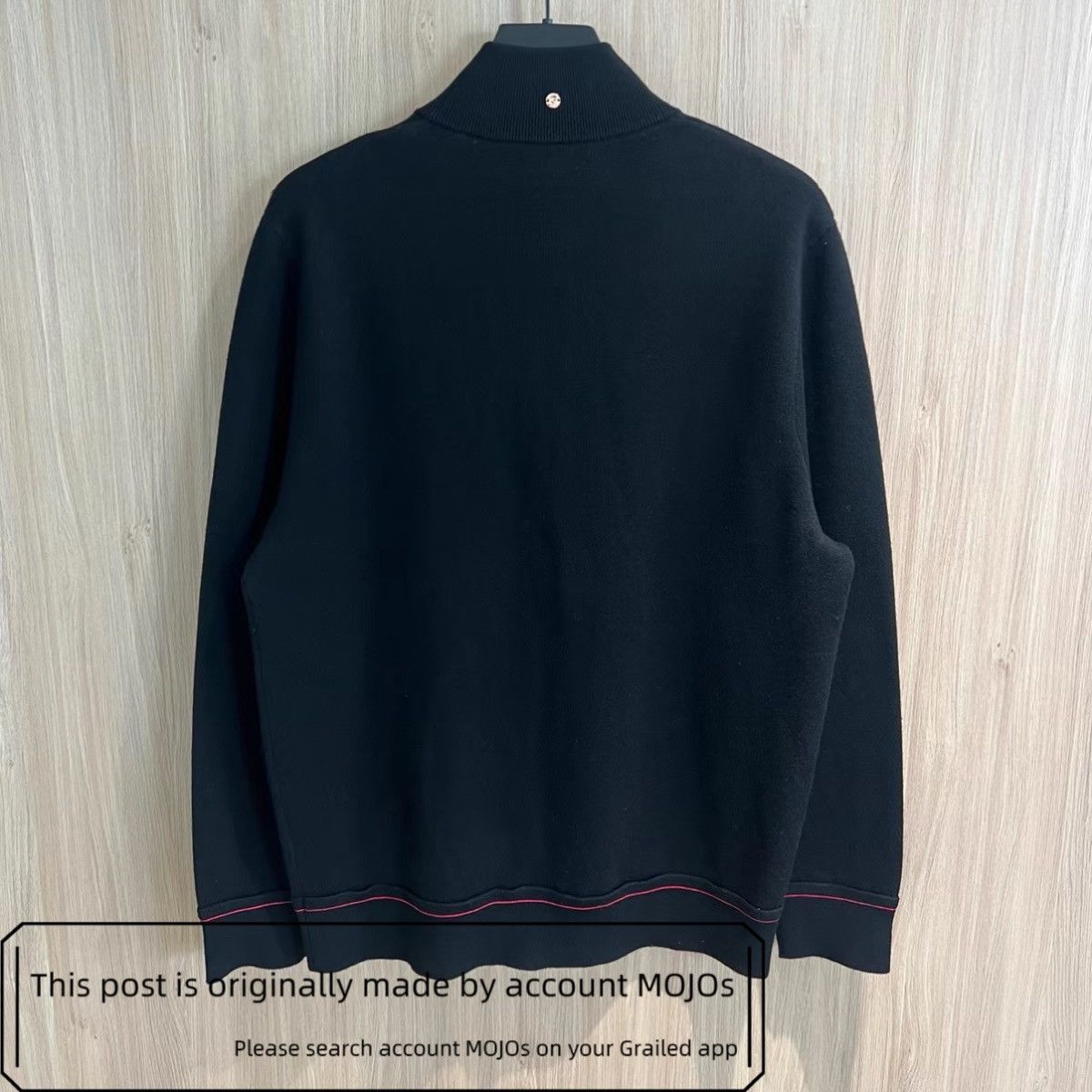 Givenchy Sz L Givenchy Wool Zip-Up Track Jacket mojos1250 Size US L / EU 52-54 / 3 - 2 Thumbnail