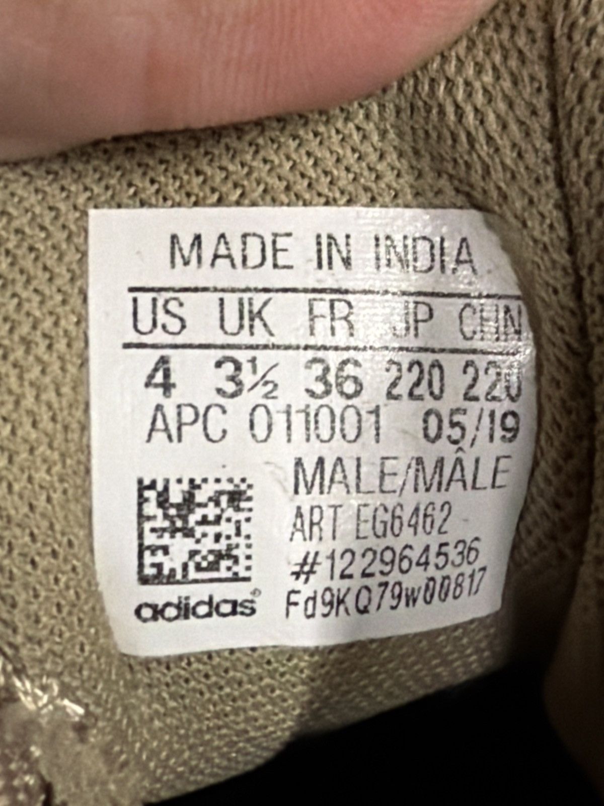 Yeezy Adidas Yeezy Desert Boot Rock 2019 Size 4 Style Code EG6462 Size US 5 / EU 37 - 7 Thumbnail