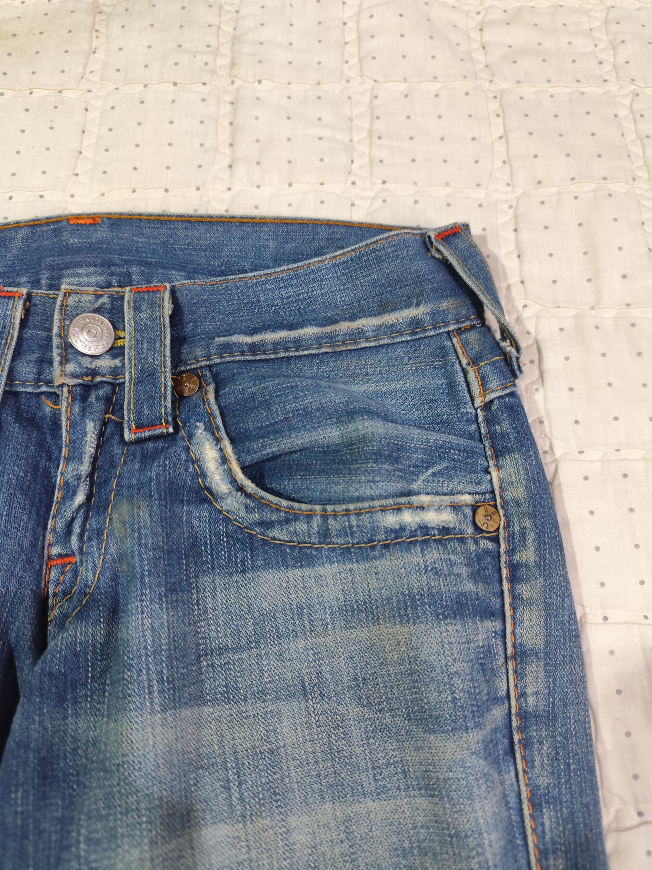 True Religion Vintage True Religion Flare Denim J021 Size 30" / US 8 / IT 44 - 5 Thumbnail