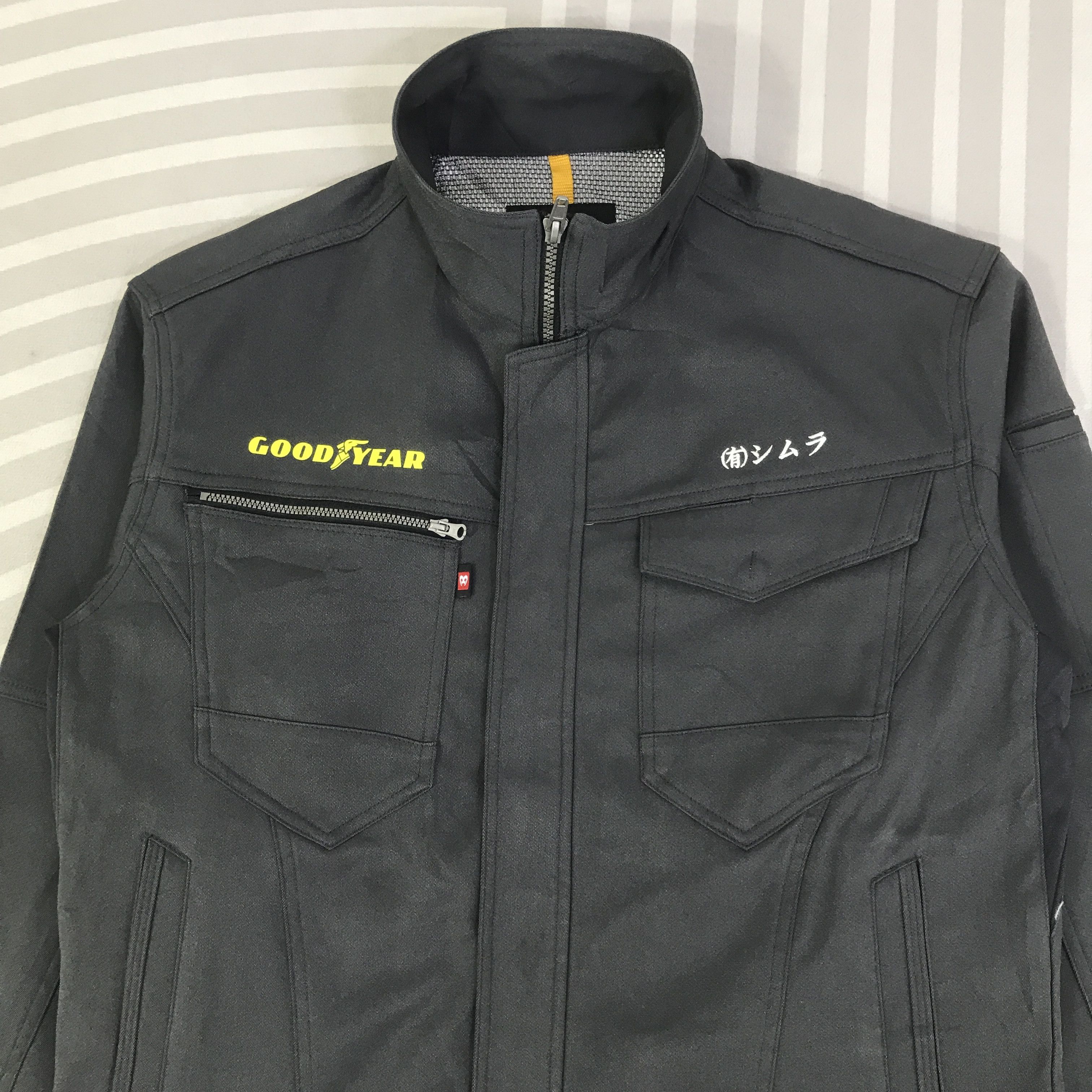 Japanese Brand Y2k Goodyearr Worker Racing motorsport custom Jacket K125B6 Size US L / EU 52-54 / 3 - 4 Thumbnail
