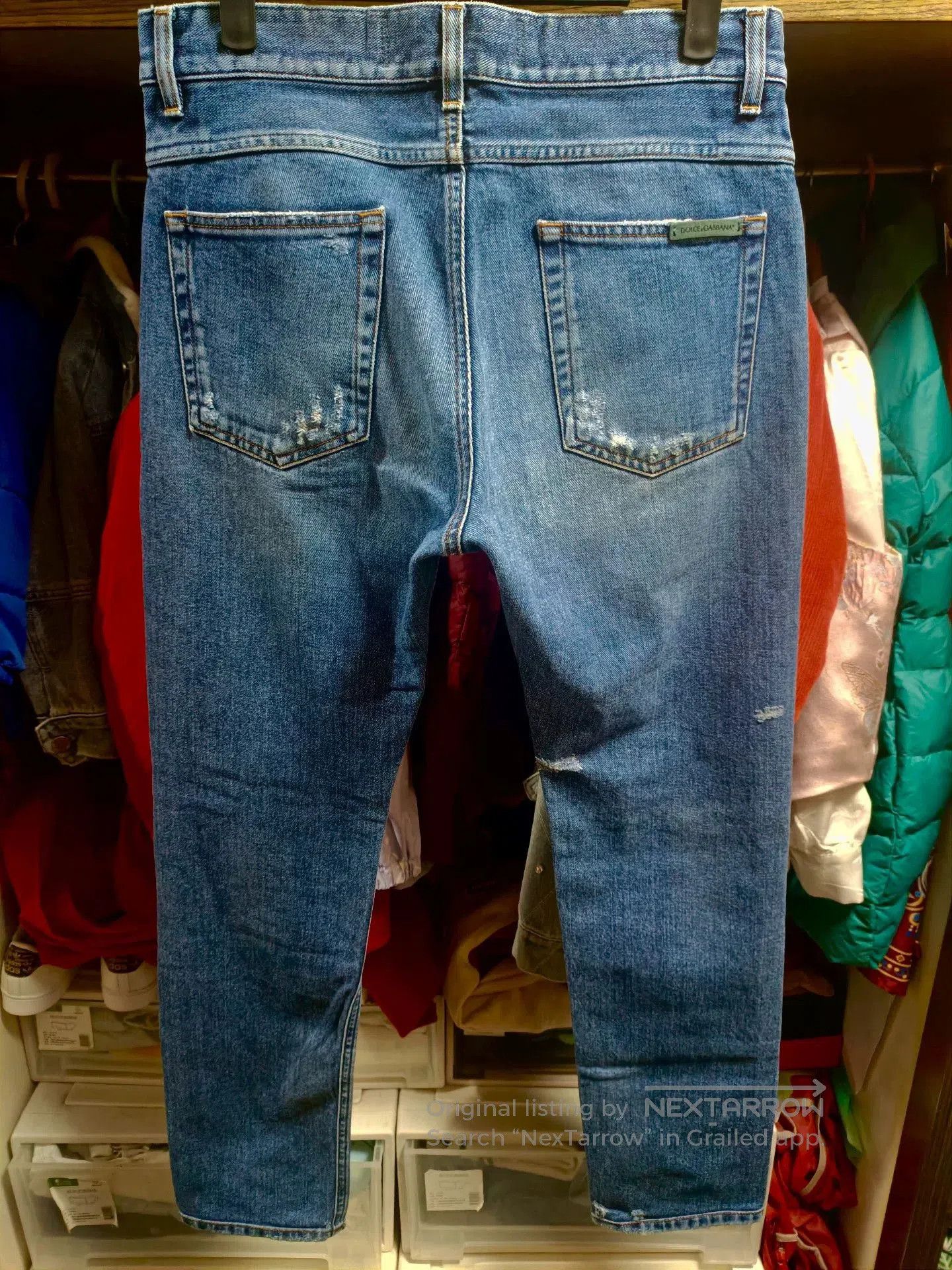 Dolce & Gabbana Dolce&Gabbana Runway Distressed Jeans. Size US 30 / EU 46 - 2 Thumbnail
