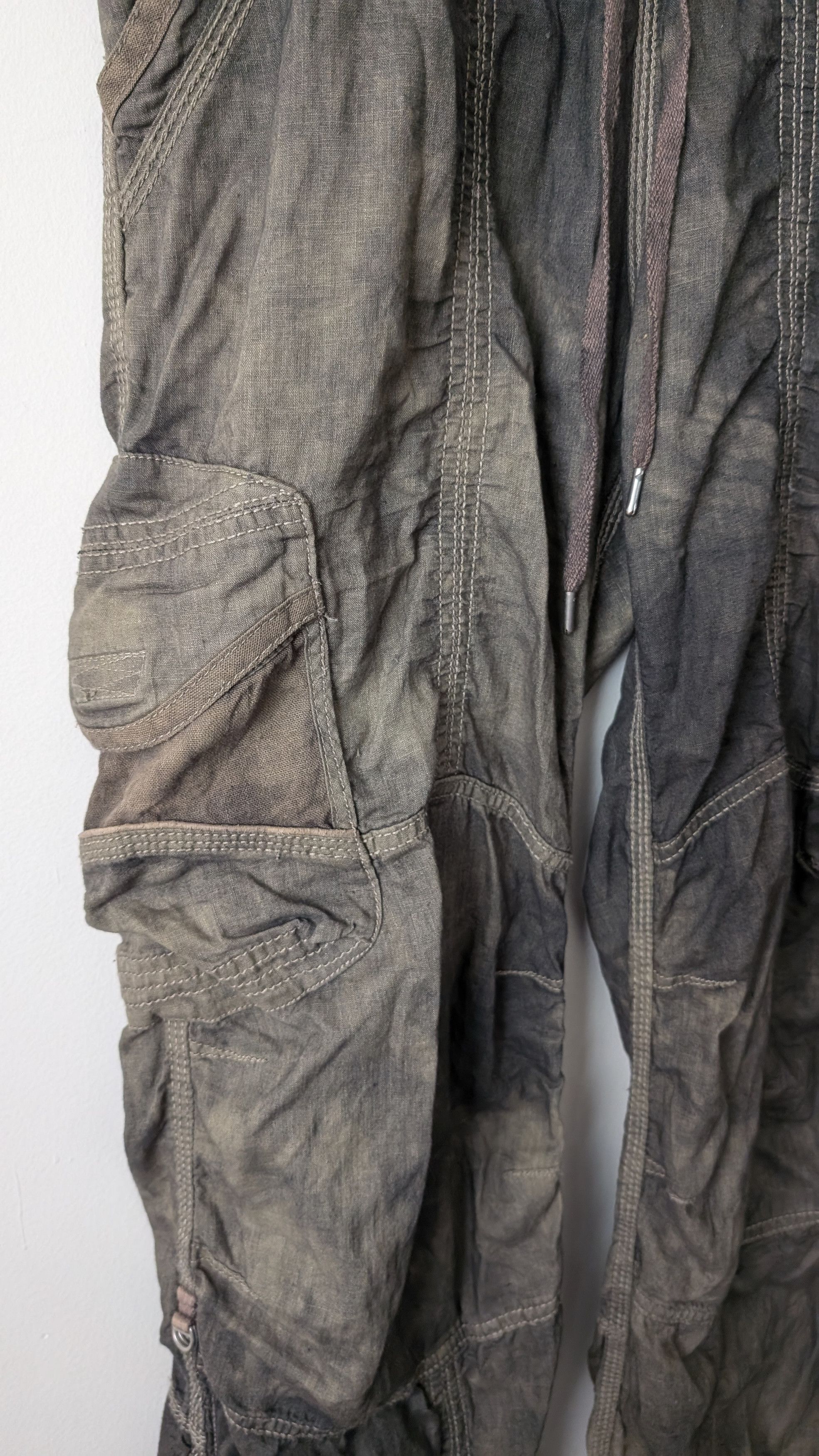GOA GOA Military Cargo Pants - Rare Wash Effect Size US 29 - 5 Thumbnail
