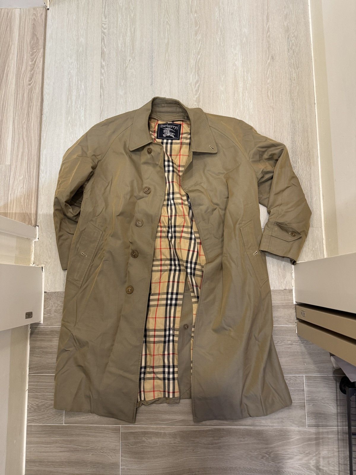 Black Label × Burberry BURBERRY 00s MADE IN JAPAN REAL FUR