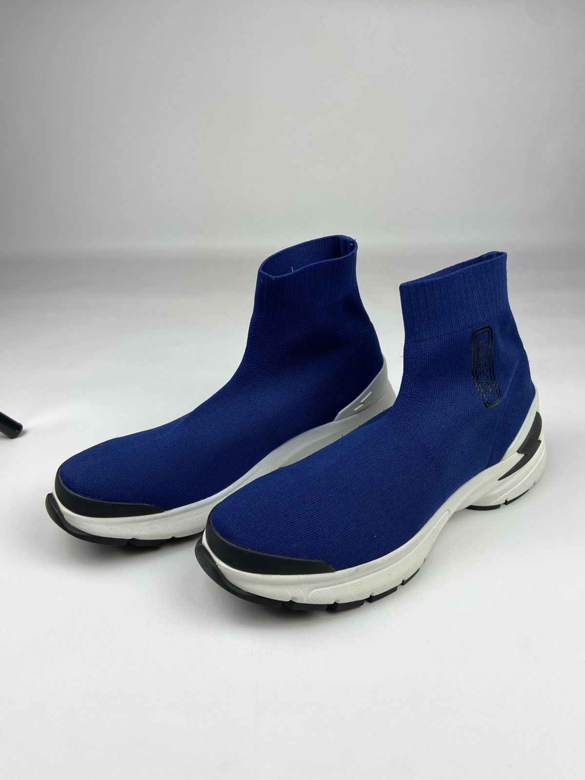 Neil Barrett NEIL BARRETT CONTRASTING SOLE BOLT SOCK SNEAKERS SZ 45 Size US 12 / EU 45 - 1 Thumbnail
