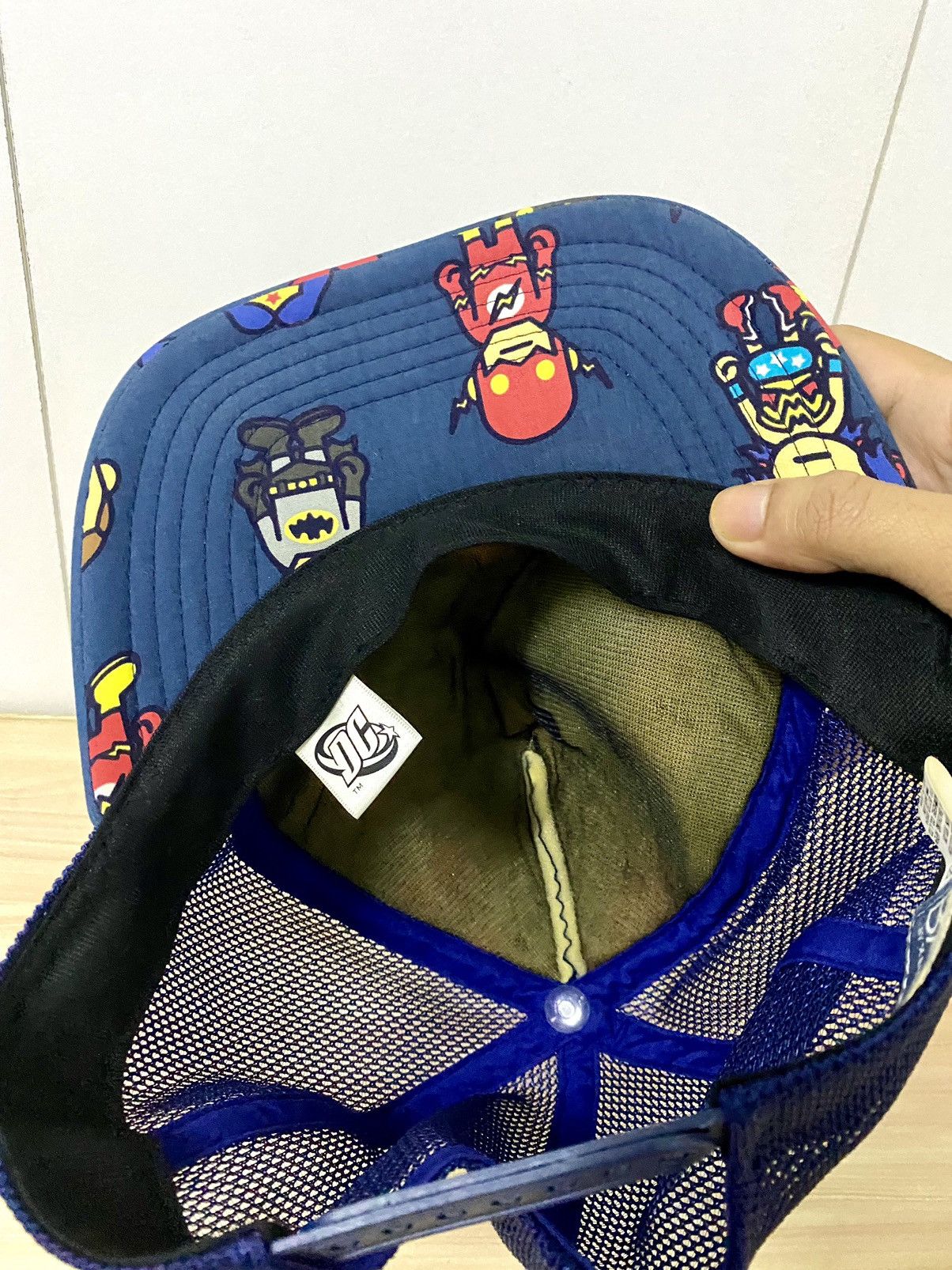 Bape × Marvel Comics 2007 Bape X Dc Comics Fullprint Cap Size ONE SIZE - 9 Thumbnail