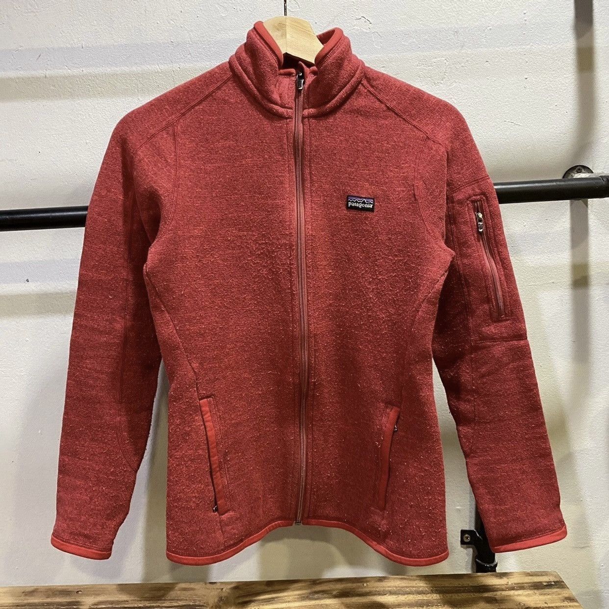 Patagonia × Vintage Vintage Patagonia Y2K Zip Red Jackets Size XS / US 0-2 / IT 36-38 - 1 Thumbnail