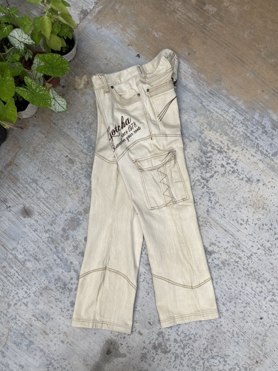 Gotcha Vintage Gotcha Surfwear Spellout Woven Crago Pant Size US 33 - 8 Thumbnail