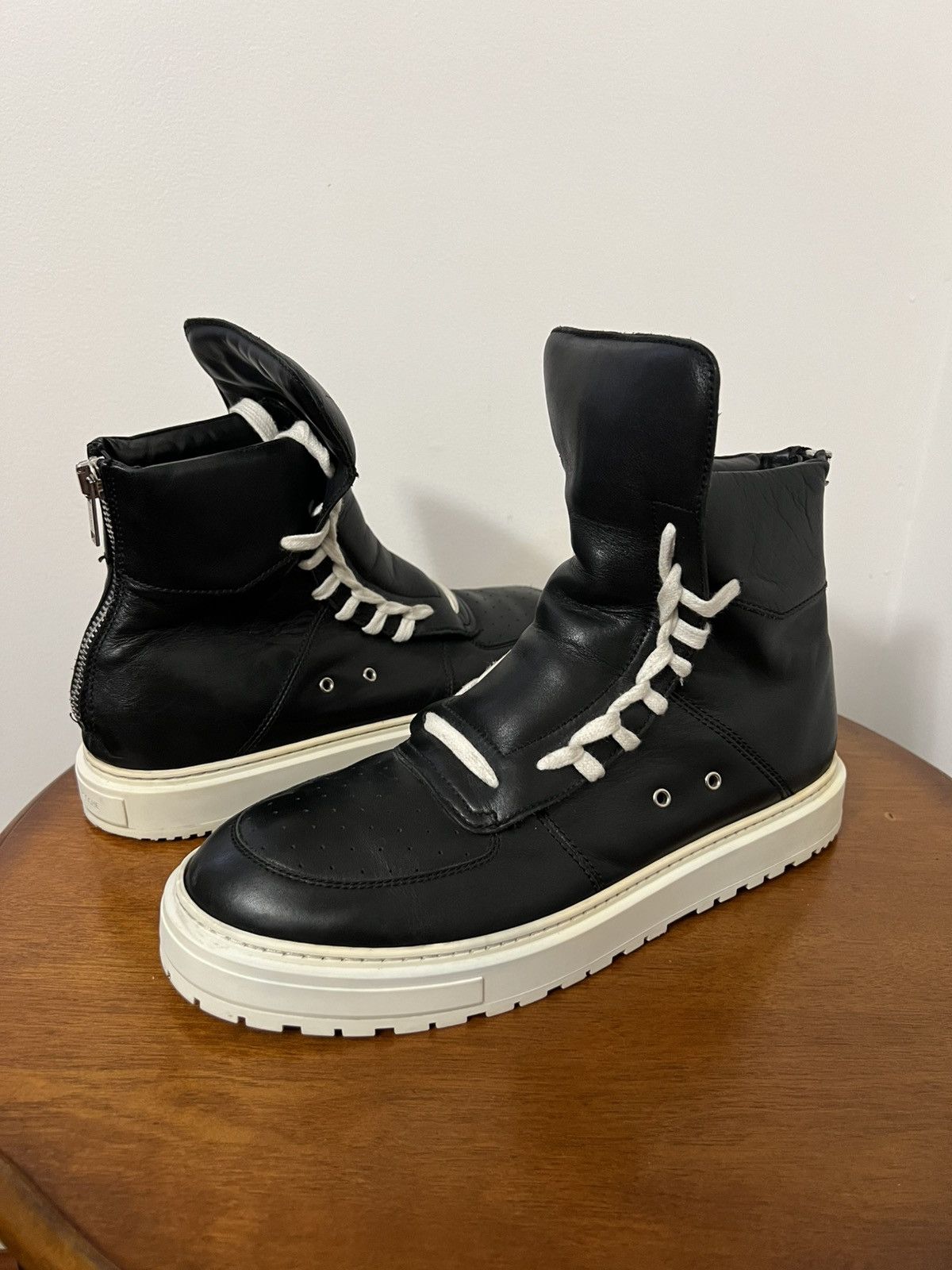 Kris Van Assche Kris Van Assche FW10 Leather Engineer Boots | Grailed