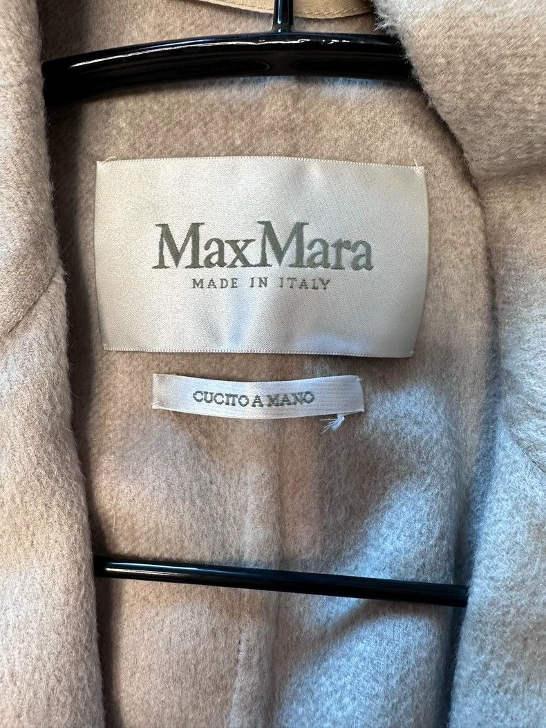 Max Mara Max Mara Water ripple pure cashmere coat Size L / US 10 / IT 46 - 3 Thumbnail
