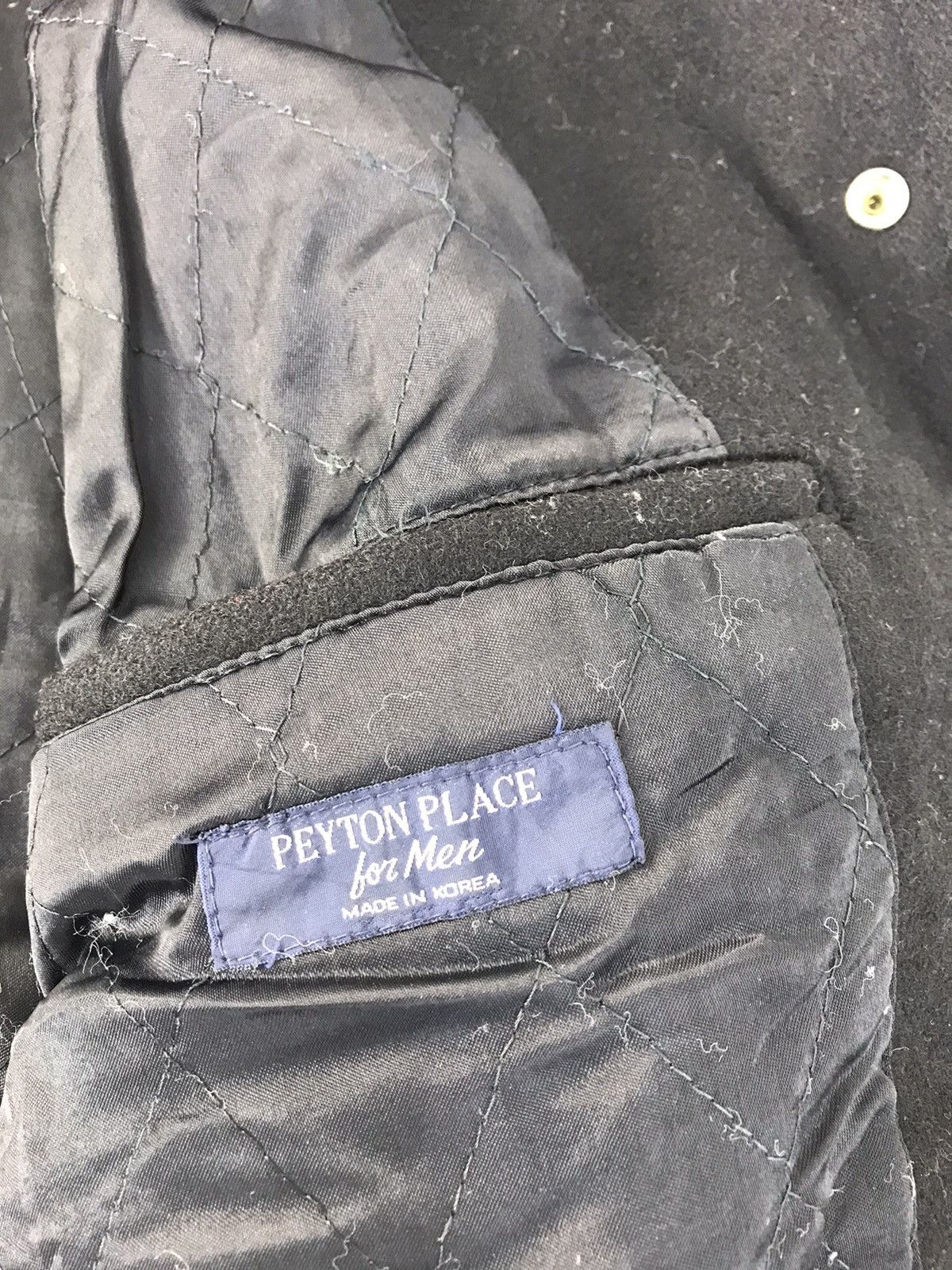 PPFM 90s Peyton Place For Men Grand Prix Jacket Leather Sleeve Size US L / EU 52-54 / 3 - 9 Thumbnail