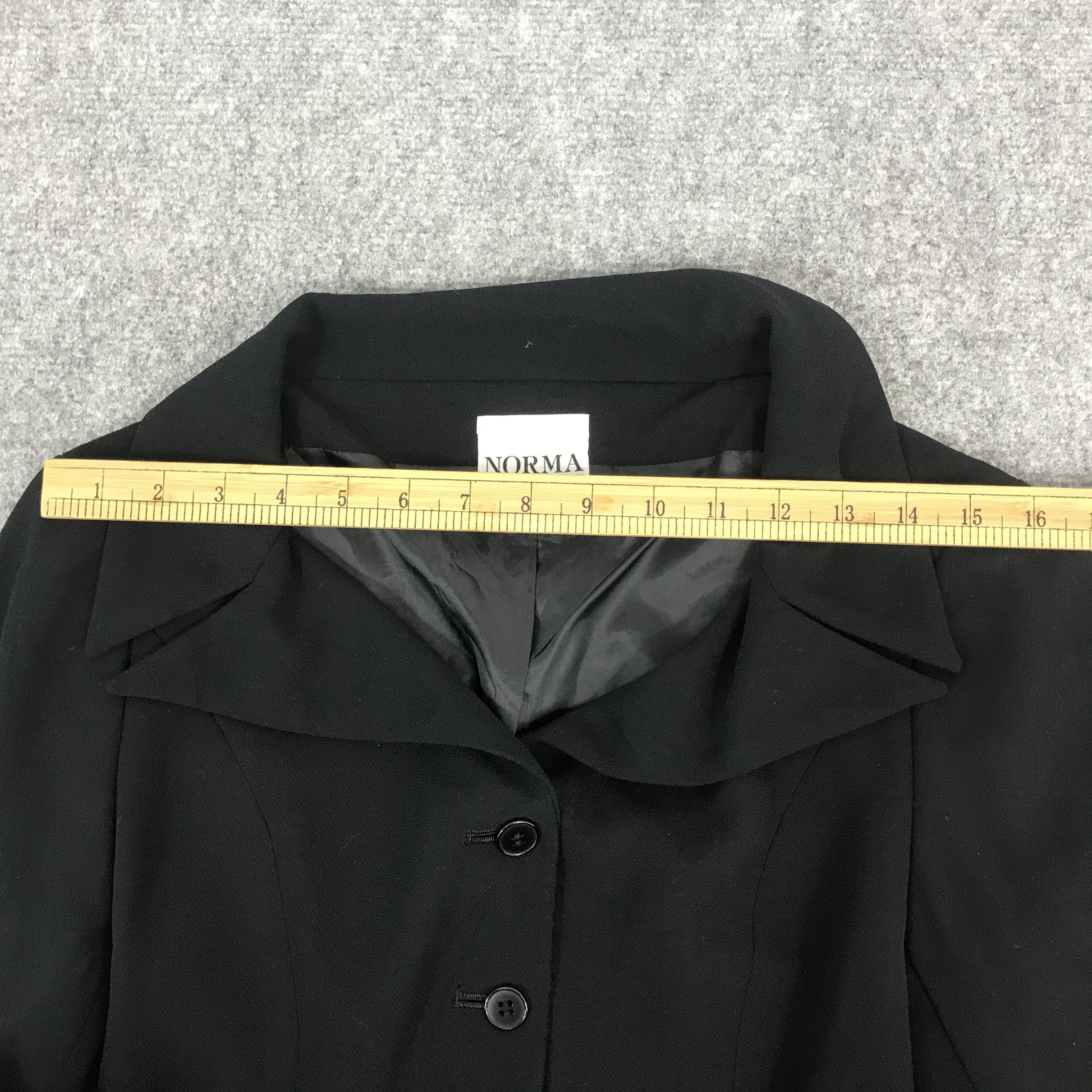 Japanese Brand × Norma Kamali Norma Kamali Button woman jacket Size S / US 4 / IT 40 - 5 Thumbnail