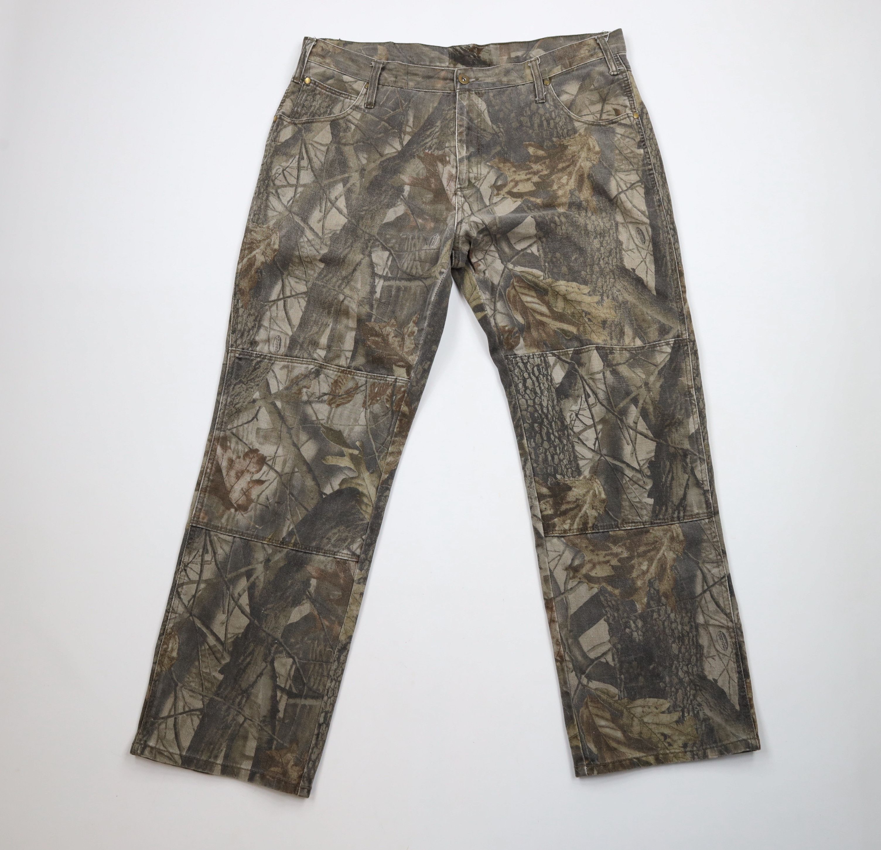 Dickies × Streetwear × Vintage Dickies Double Knee Real Tree Camo