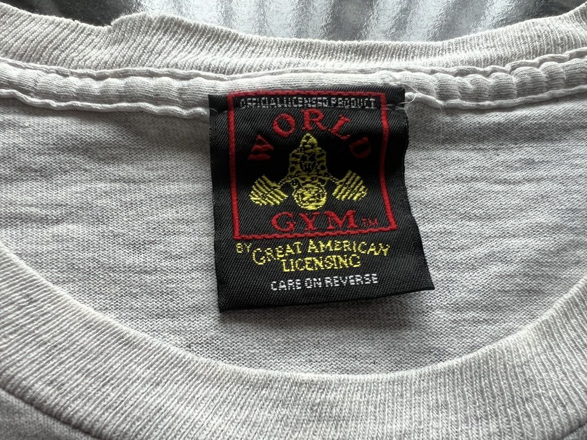 Vintage World Gym : Training Gear No.101 1991 Super Rare Size US L / EU 52-54 / 3 - 3 Thumbnail
