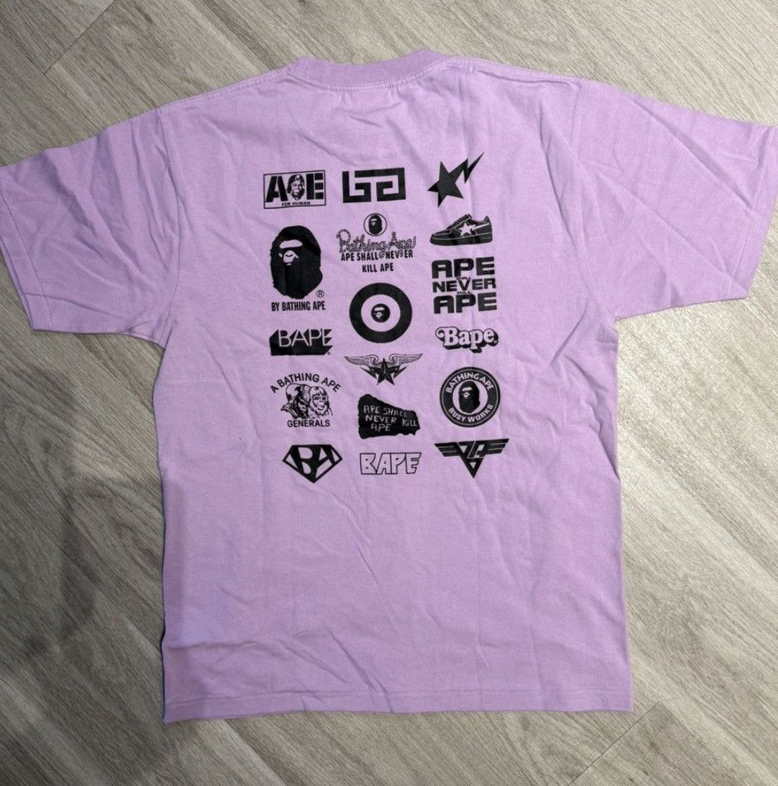 Bape Bape logo tee Size US M / EU 48-50 / 2 - 2 Thumbnail