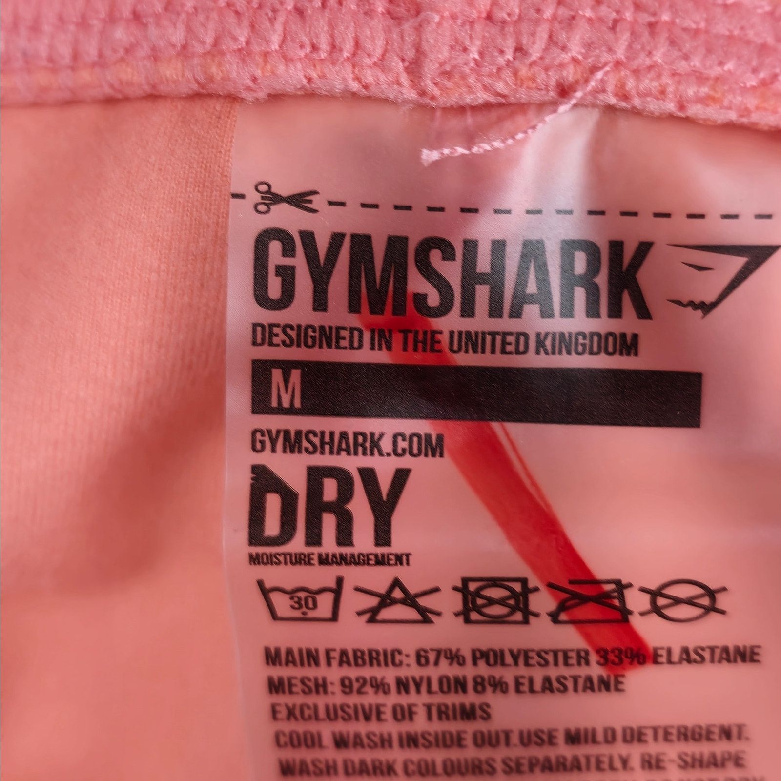 Gymshark Gymshark Medium Peach color Leggings Size 26" / US 2 / IT 38 - 10 Thumbnail