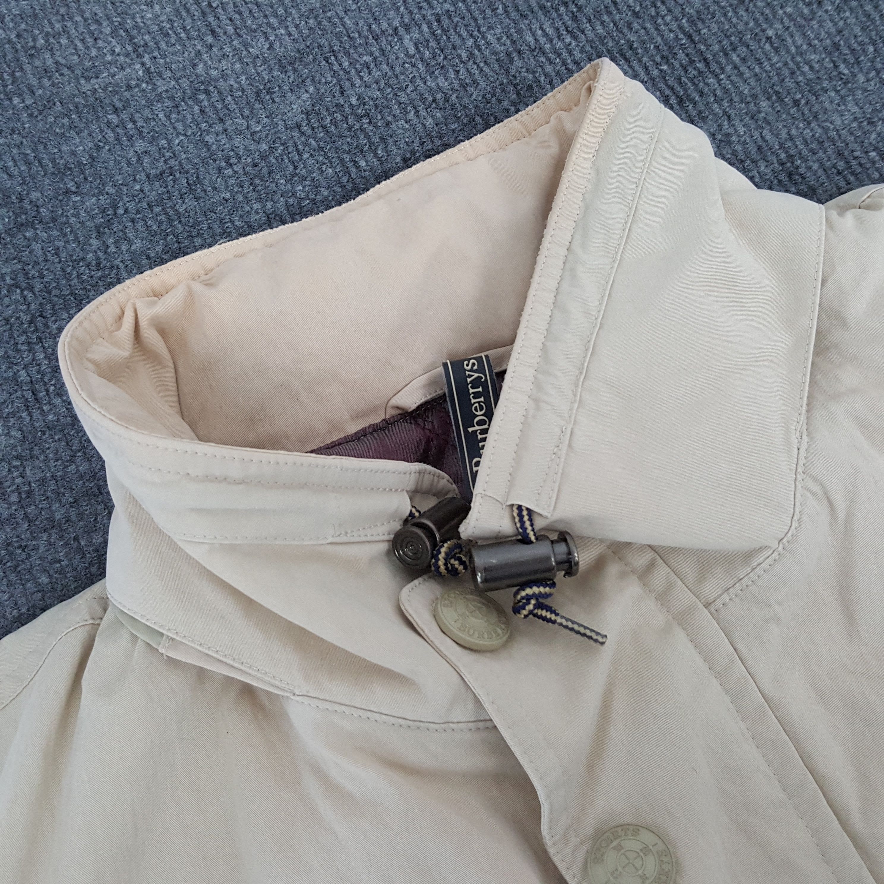 Burberry × Vintage Burberry London Luxury Brand Jacket Size US XL / EU 56 / 4 - 6 Thumbnail