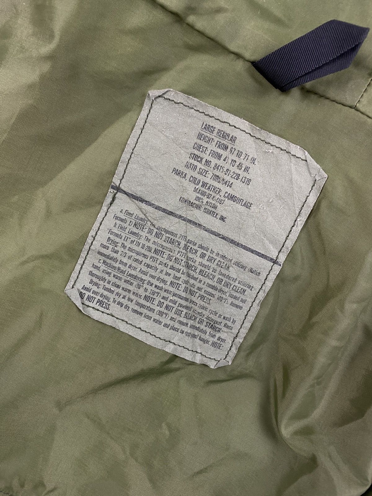 Vintage Vintage ISRATEX NATO Woodland Camouflage Jacket Size US XL / EU 56 / 4 - 10 Thumbnail