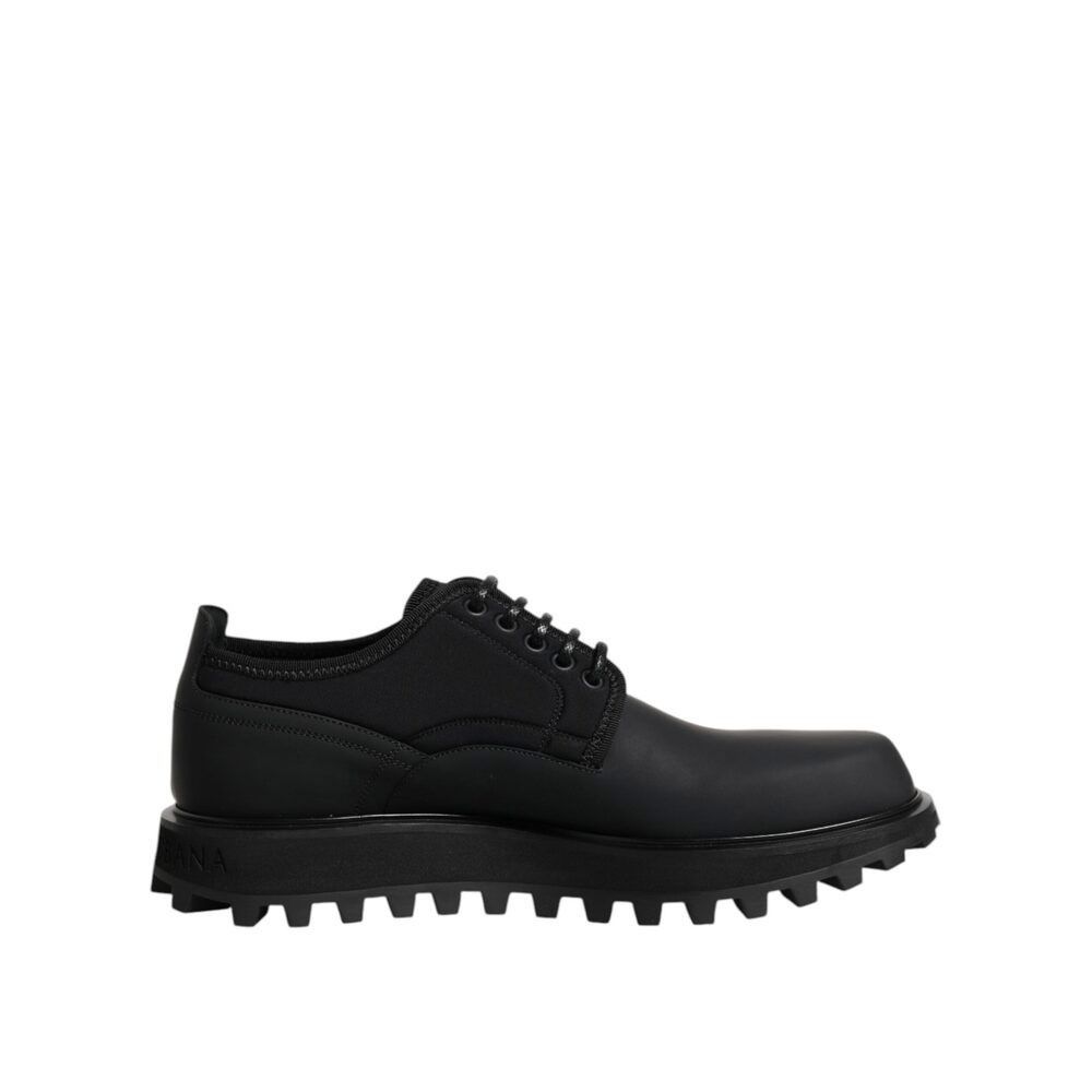スニーカー DOLCE & GABBANA Black Crochet Lace-Up Shoes Dolce & Gabbana Black Crochet Lace-Up Shoes | Grailed