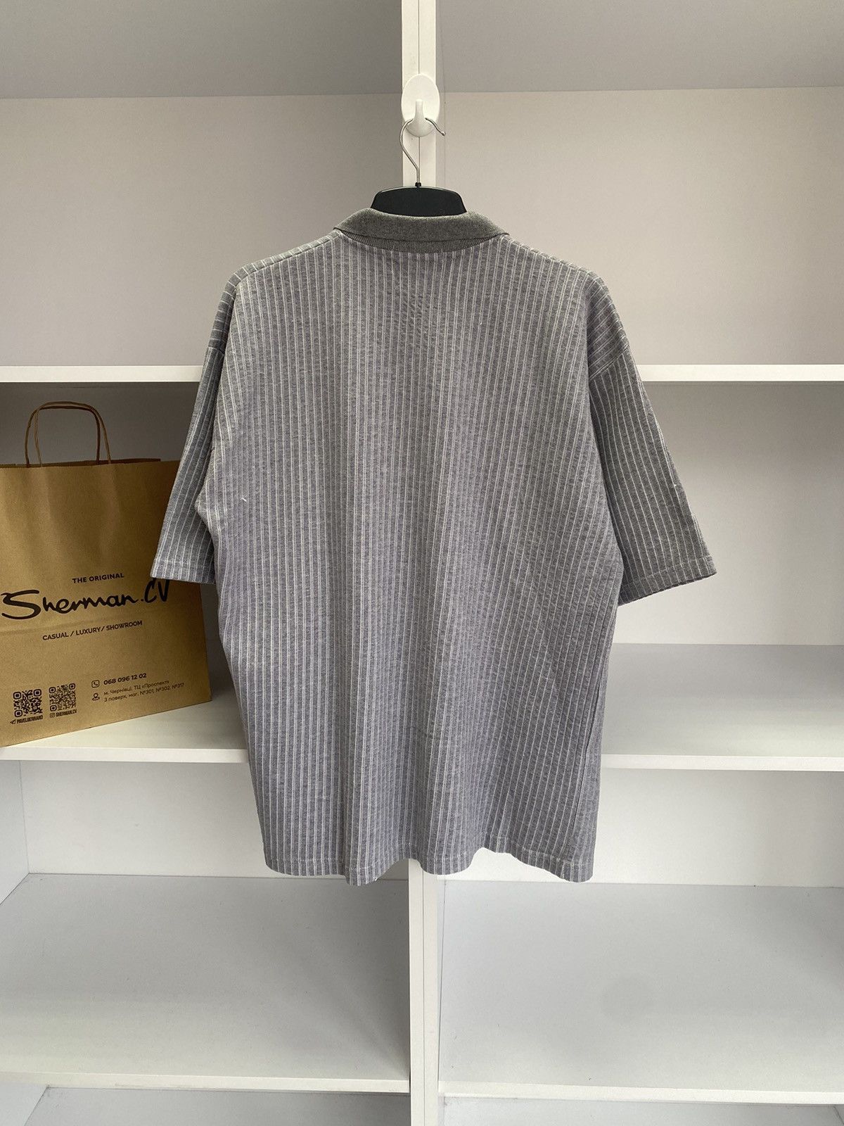 Designer × Emporio Armani × Vintage Vintage Emporio Armani 90s Polo T-Shirt Size US L / EU 52-54 / 3 - 11 Thumbnail