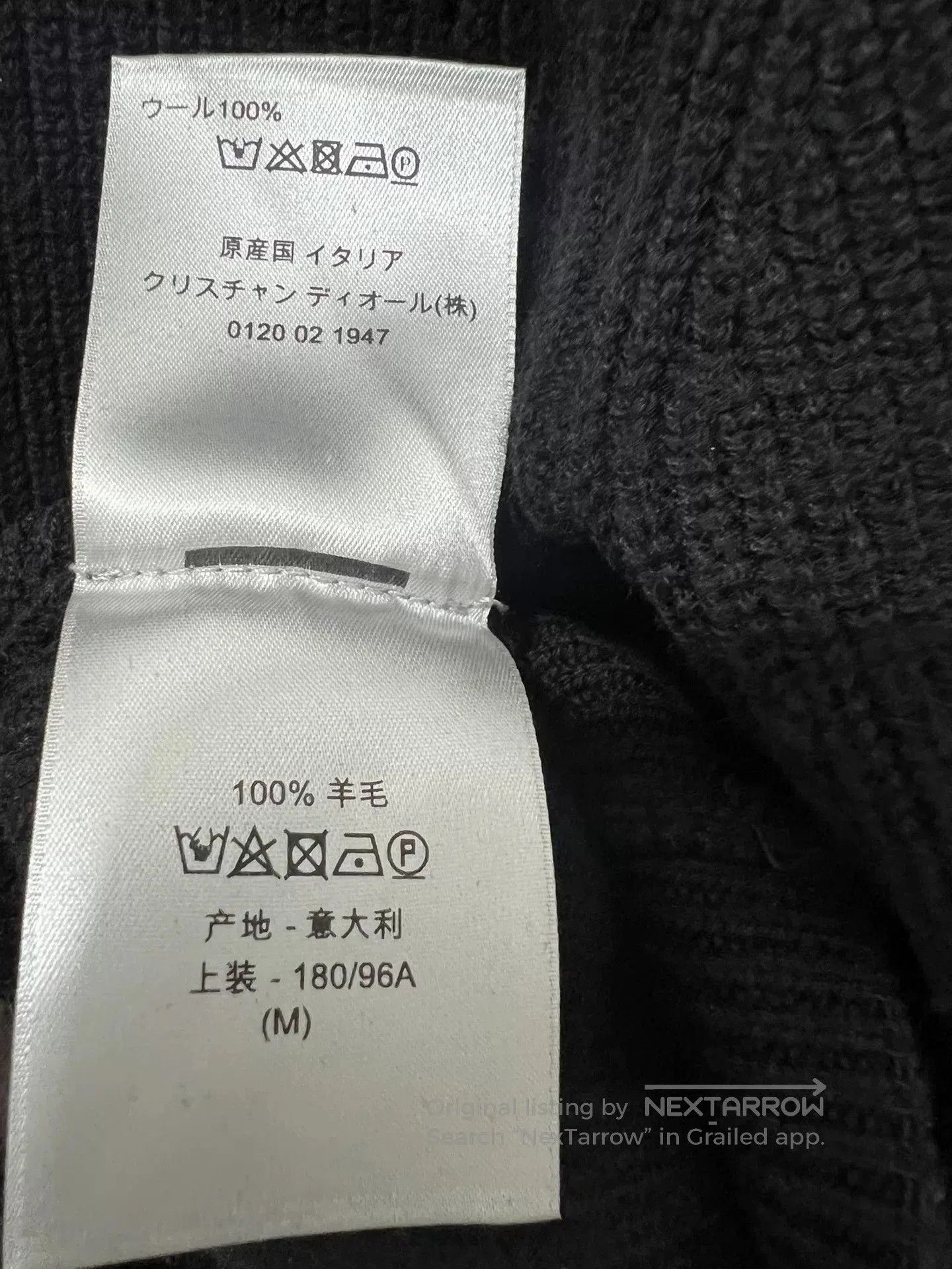 Dior Dior Homme Men's Casual Crewneck Sweater. Size US M / EU 48-50 / 2 - 6 Thumbnail