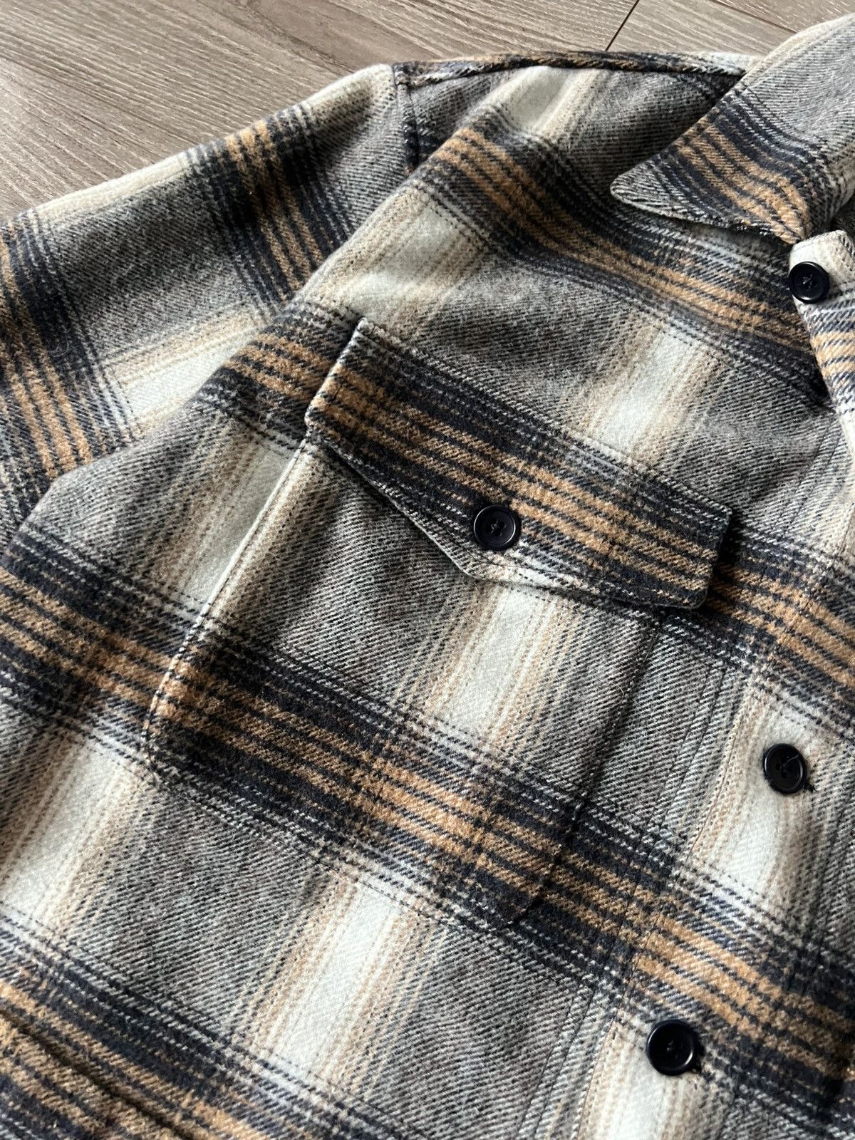 Samsoe Samsoe ‼️Samsoe Samsoe Oendal Acrylic/Wool Casual Shirt Jacket‼️ Size US M / EU 48-50 / 2 - 14 Thumbnail