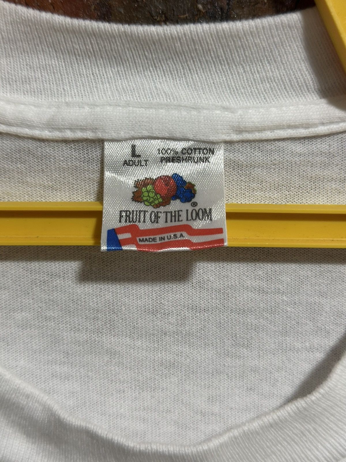 Fruit Of The Loom Vintage 90s Does “Anal Retentive” Have A Hyphen? Faded Tee Size US L / EU 52-54 / 3 - 5 Thumbnail