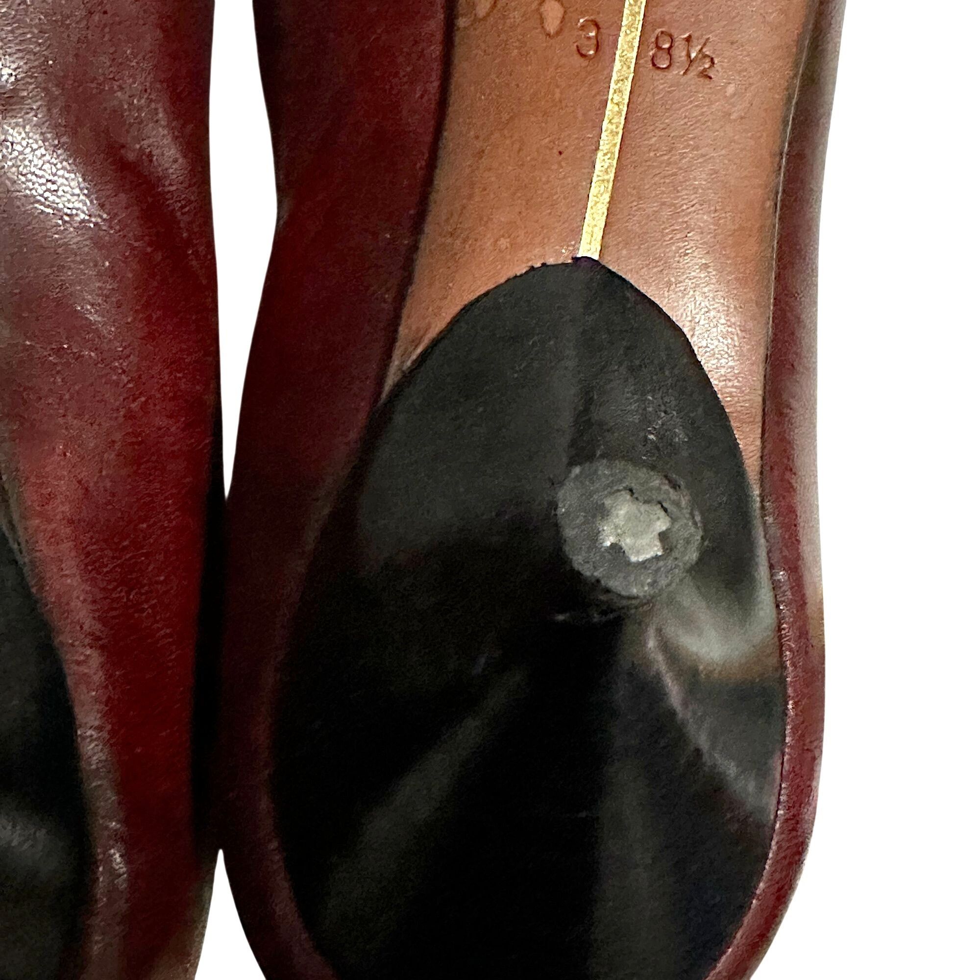 Costume National Vintage Y2K Costume National distressed pumps 38.5 EU, Dark Size US 8.5 / IT 38.5 - 12 Thumbnail