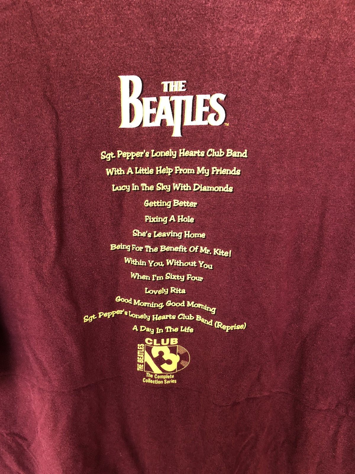 Band Tees Vintage The Beatles Sgt. Peppers Lonely Hearts Club Tee Size US L / EU 52-54 / 3 - 8 Thumbnail