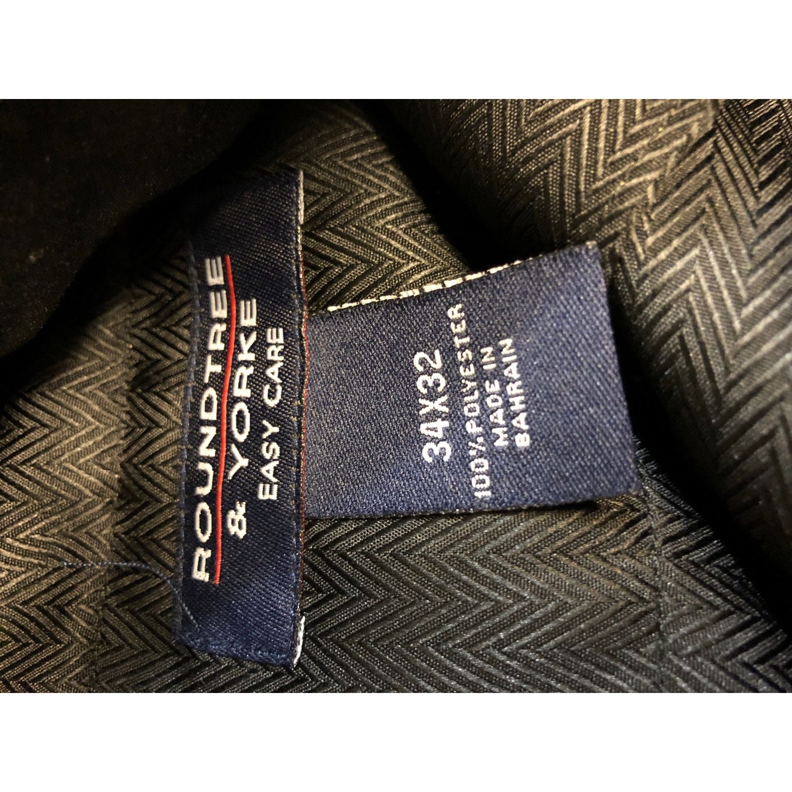 Roundtree & Yorke Mens round tree dress pants Size US 34 / EU 50 - 4 Thumbnail
