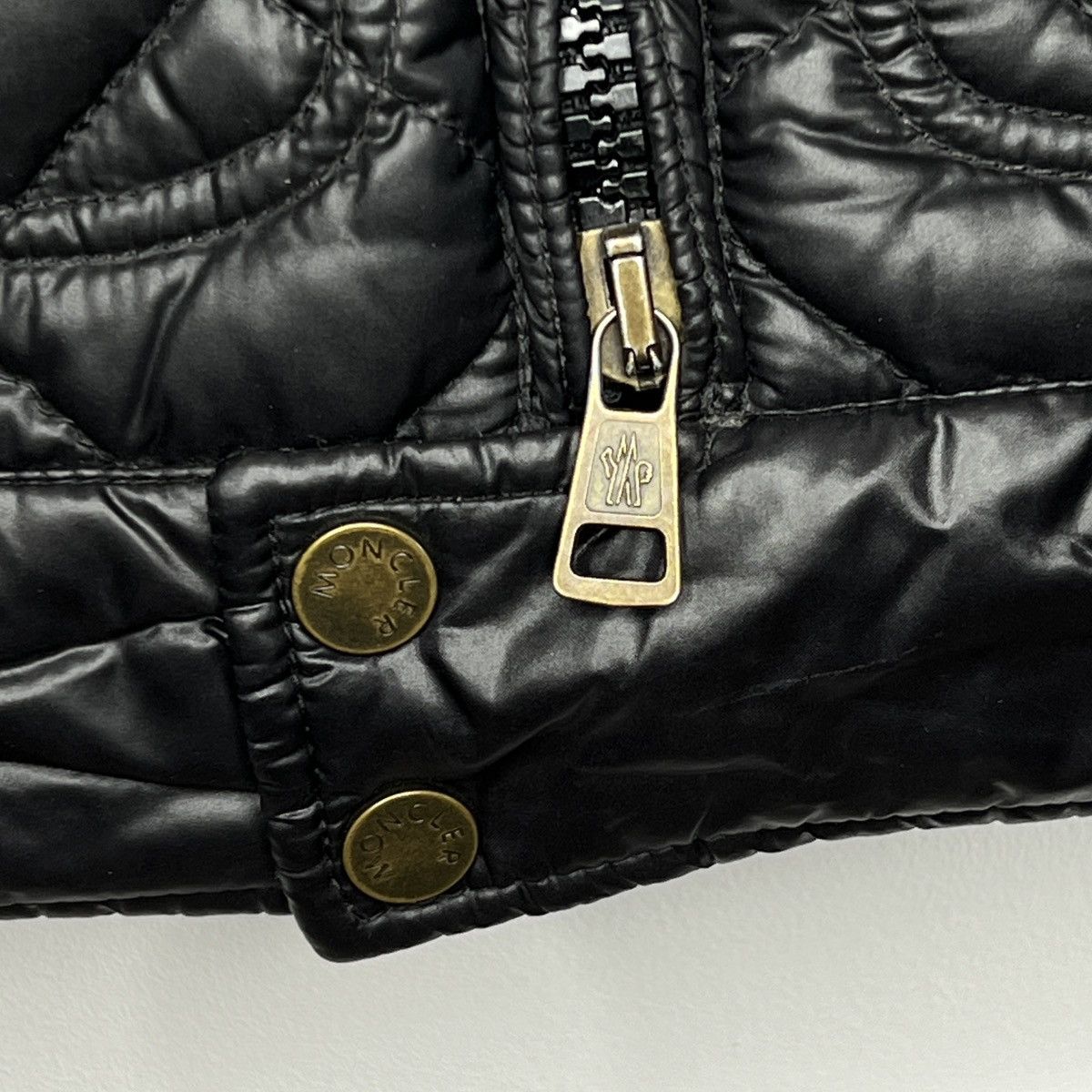 Moncler Moncler Puffer Goose Down Nylon Black Shiny Jacket Racing Size US M / EU 48-50 / 2 - 7 Thumbnail
