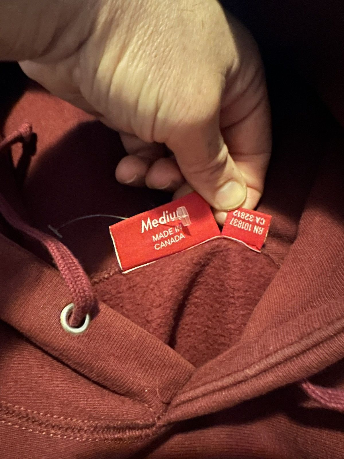 Supreme Supreme Burgundy Bogo Size US M / EU 48-50 / 2 - 3 Thumbnail