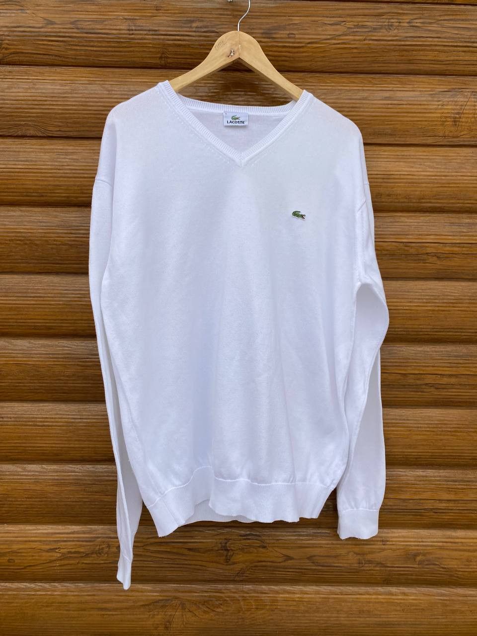 Lacoste × Vintage Vintage Lacoste Sweater Size US XL / EU 56 / 4 - 1 Thumbnail