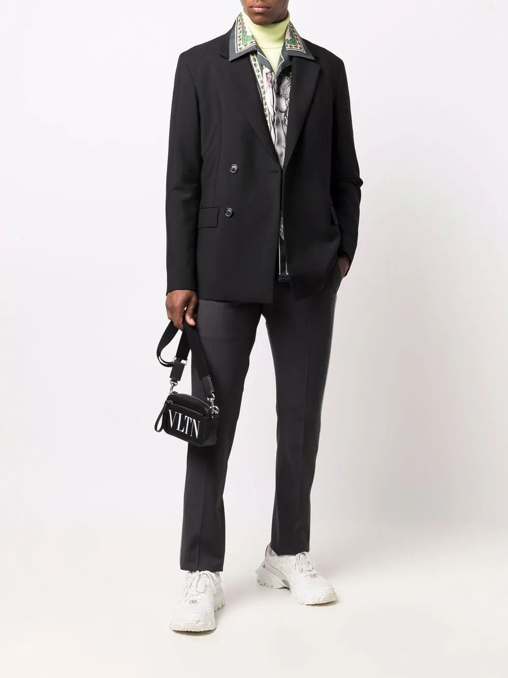 Valentino o1y0525 Casual Pant in Black Size US 30 / EU 46 - 5 Thumbnail
