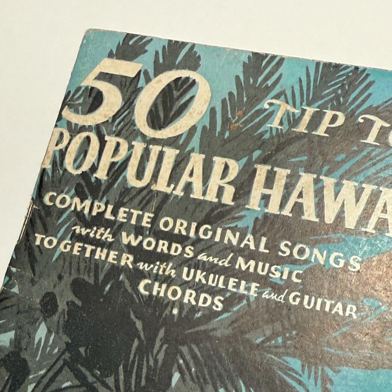 Designer 50 Tip Top Album of Popular Hawaiian Songs RARE 1936 PRINT Size ONE SIZE - 5 Thumbnail