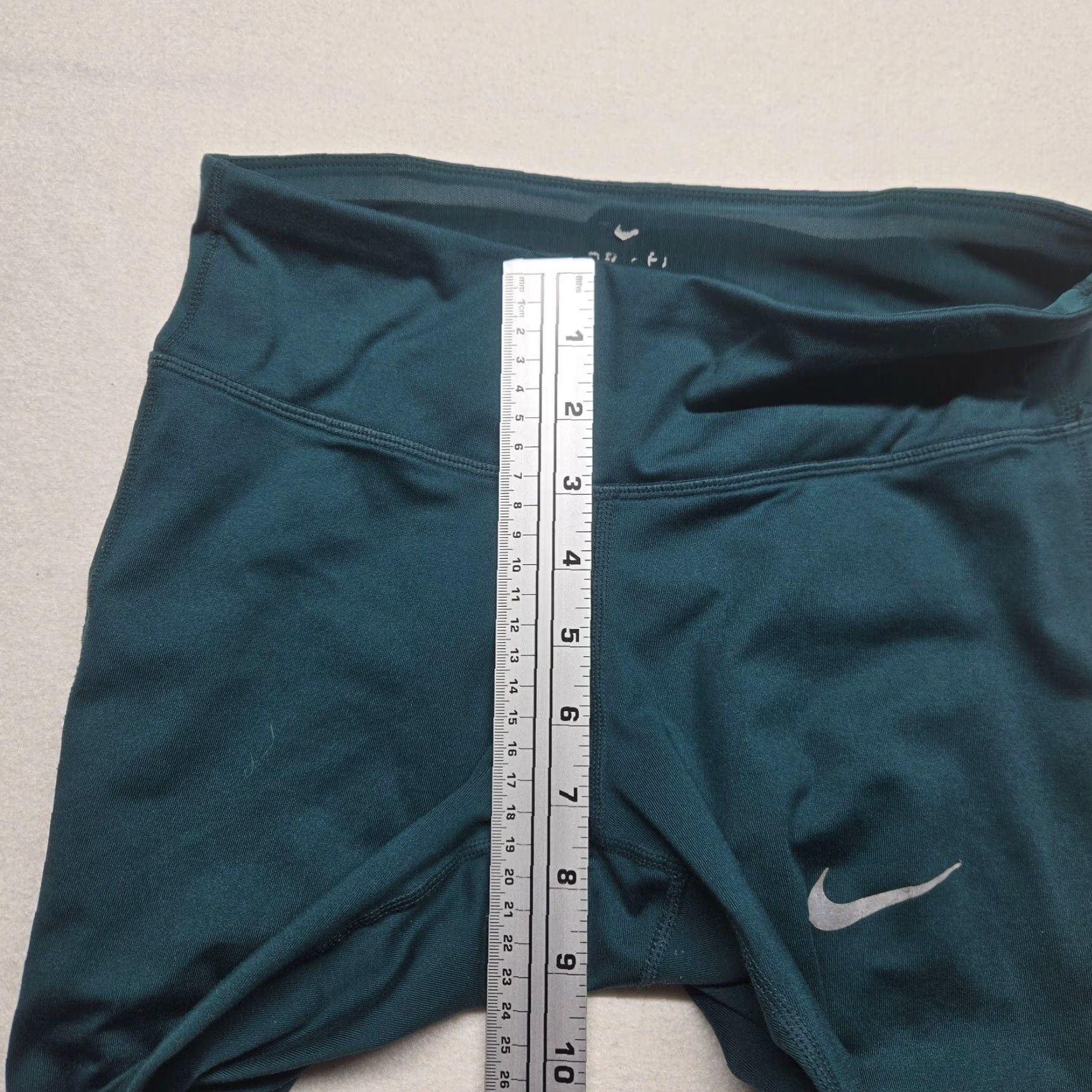 Nike Nike Capri Leggings Yoga Pants Green Stretch Dri-Fit Adult Womens XS Extra Small Size 26" / US 2 / IT 38 - 5 Thumbnail