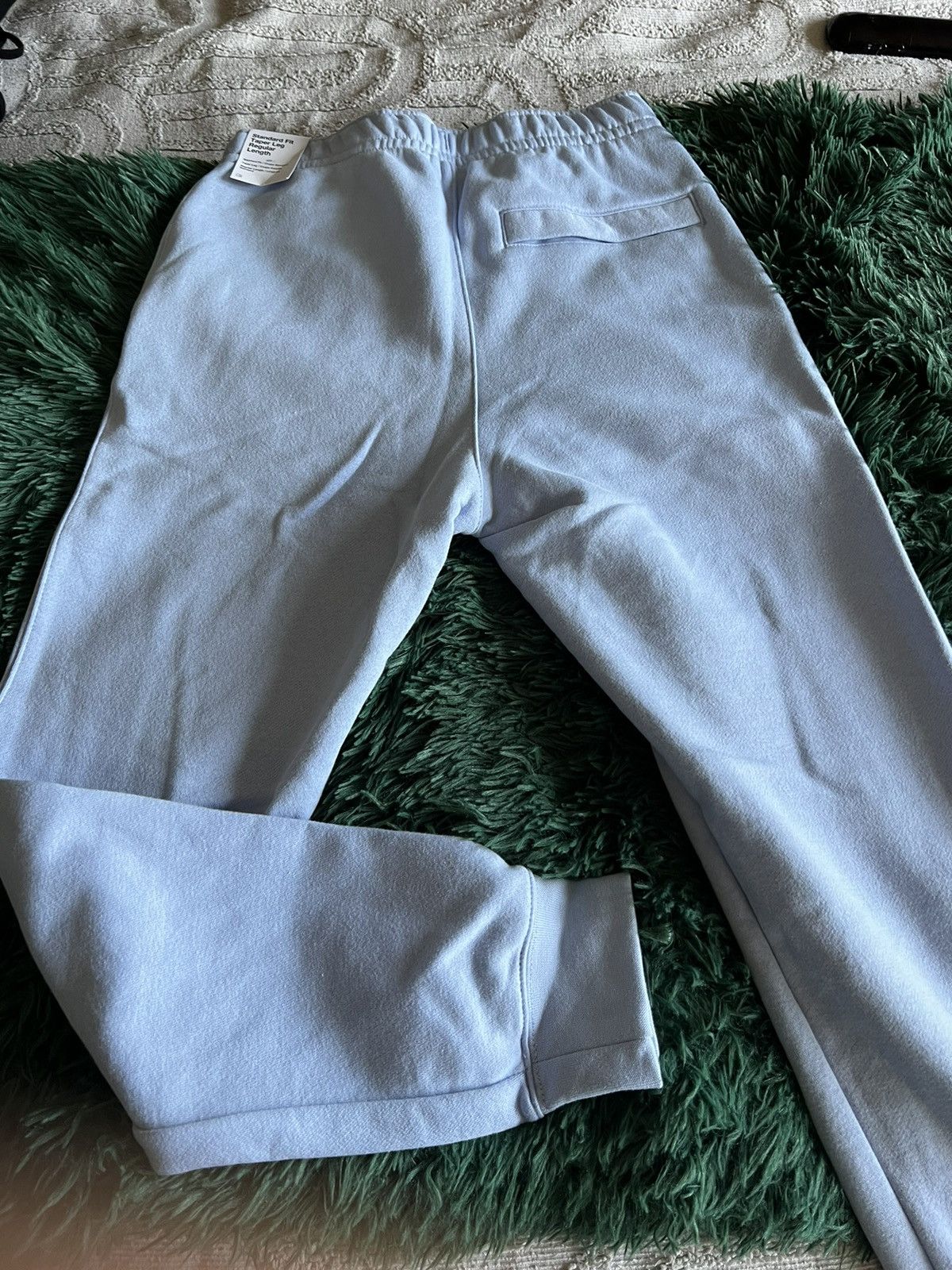 Nike Light Blue Nike Club Fleece Jogger Pants Size US 30 / EU 46 - 4 Thumbnail