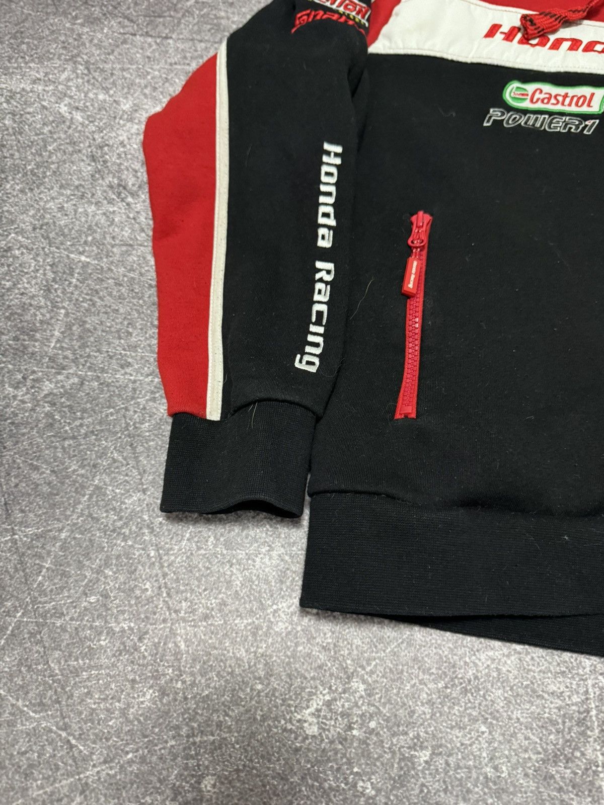 Honda Honda Racing Full Zip Vintage Hoodie Size US S / EU 44-46 / 1 - 5 Thumbnail