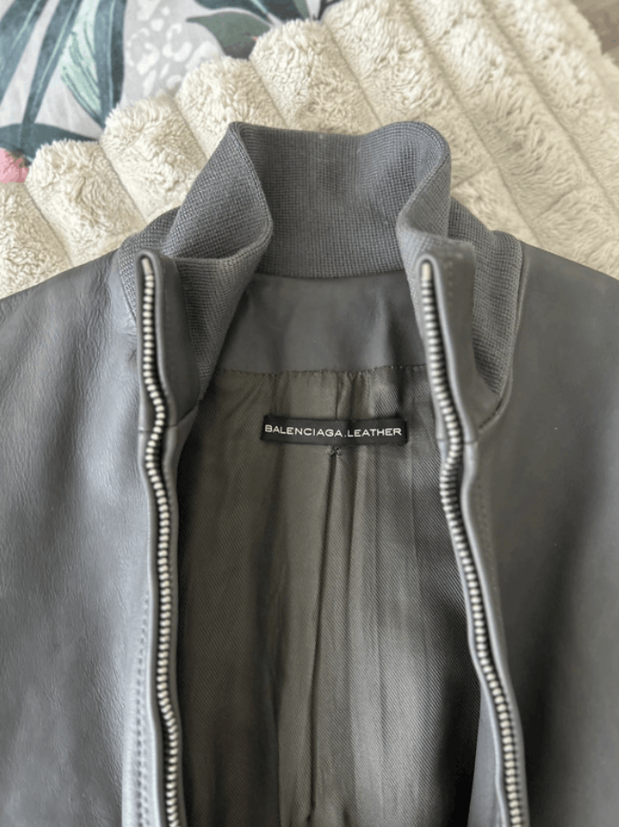 Balenciaga Balenciaga Jacket Biker Leather Bomber Coat Vintage EX0090 Size S / US 4 / IT 40 - 3 Thumbnail