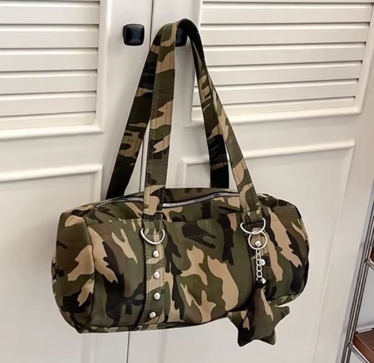 Other Y2K Korean Camouflage Single-Shoulder Streetwear Bag Size ONE SIZE - 1 Thumbnail
