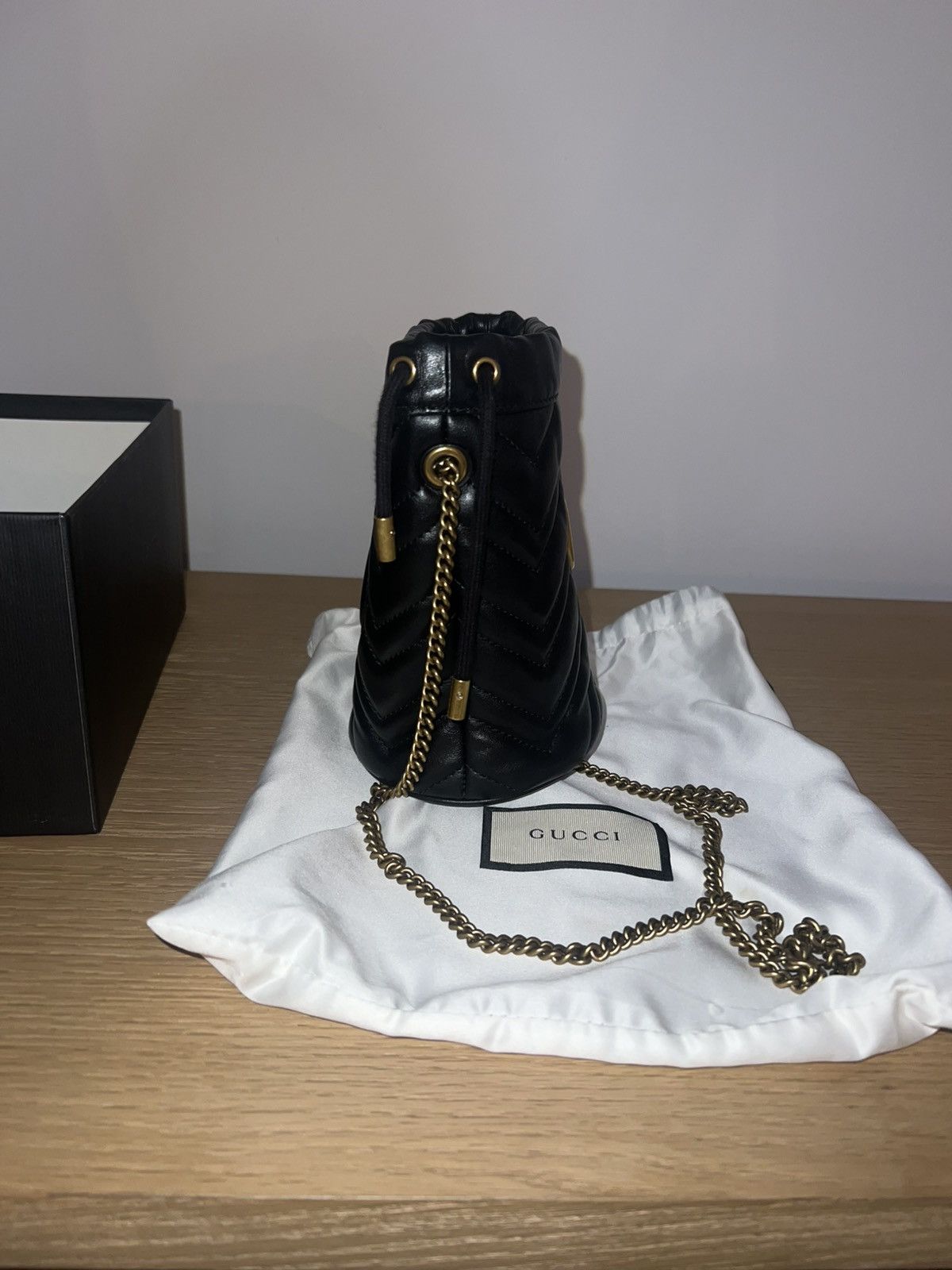 Gucci Gucci Marmont Mini bucket bag Size ONE SIZE - 7 Thumbnail